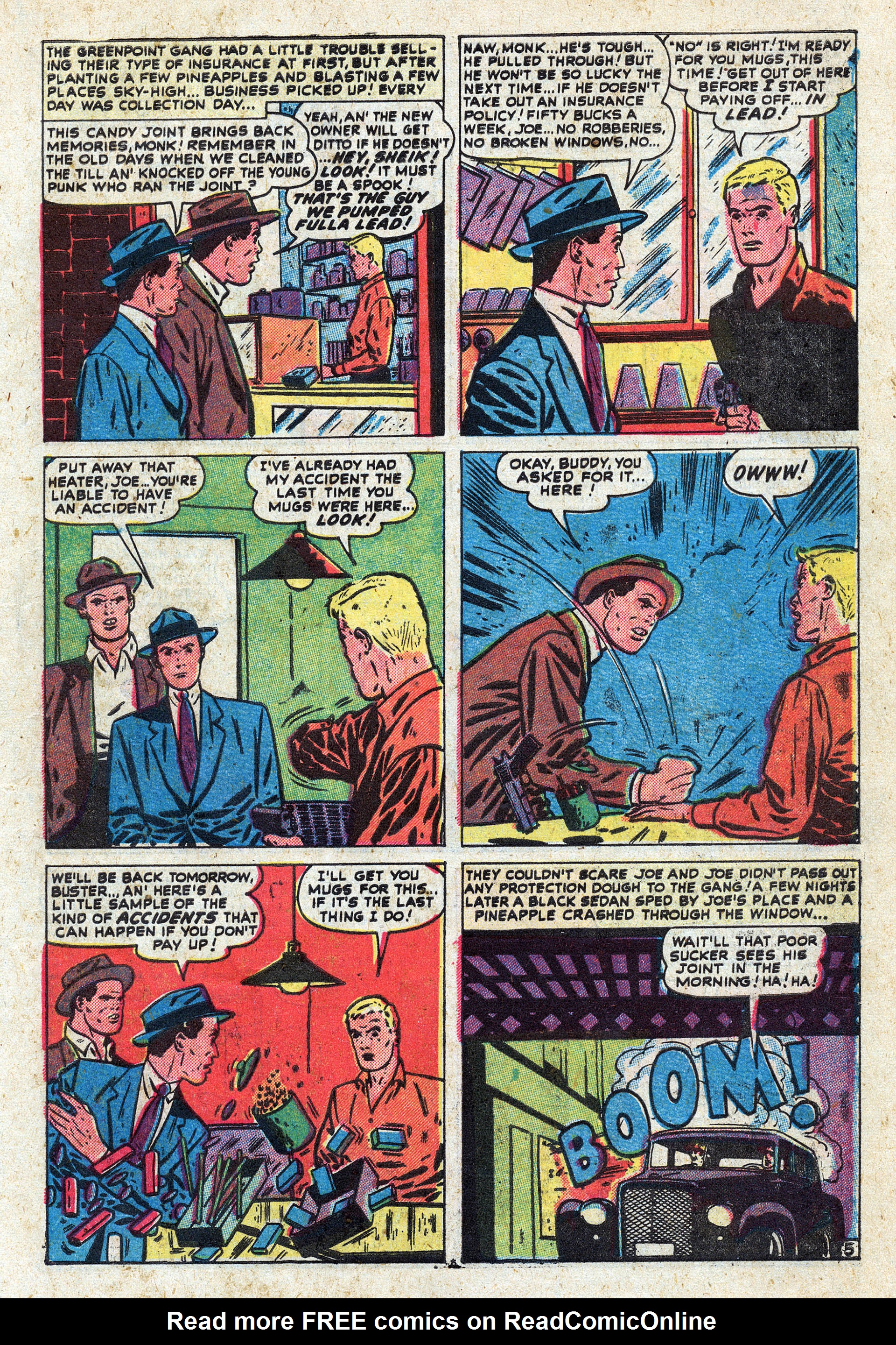 Read online Crime Exposed (1950) comic -  Issue #3 - 7