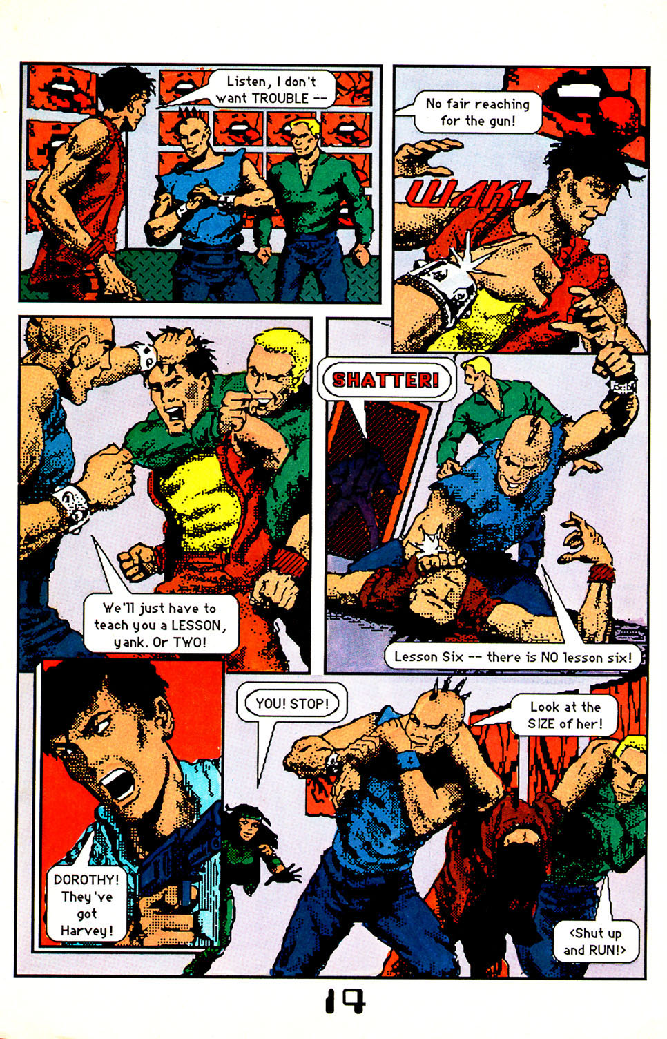 Read online Shatter comic -  Issue #8 - 17