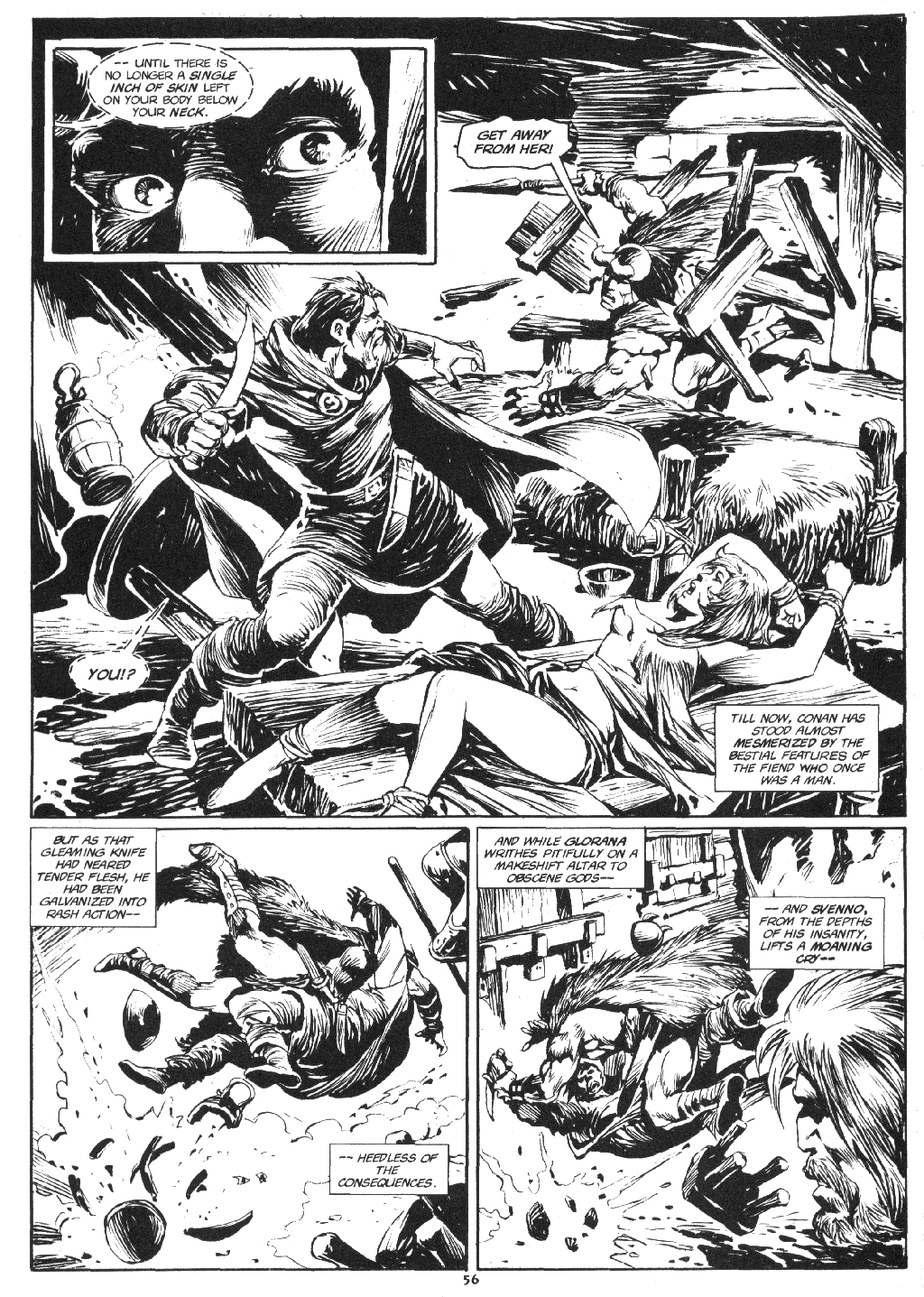 Read online The Savage Sword Of Conan comic -  Issue #219 - 57