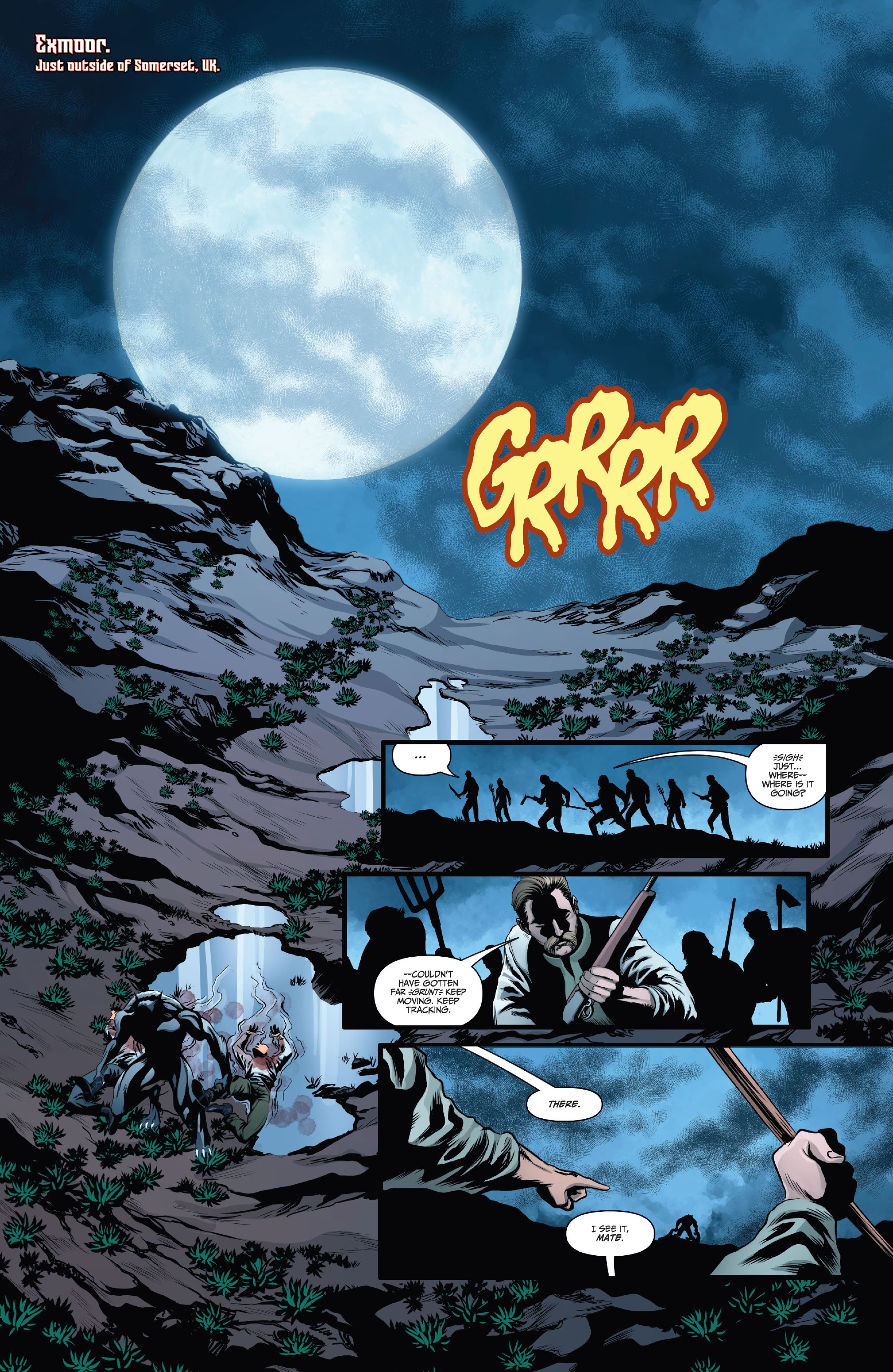 Read online Van Helsing: Beast of Exmoor comic -  Issue # Full - 3