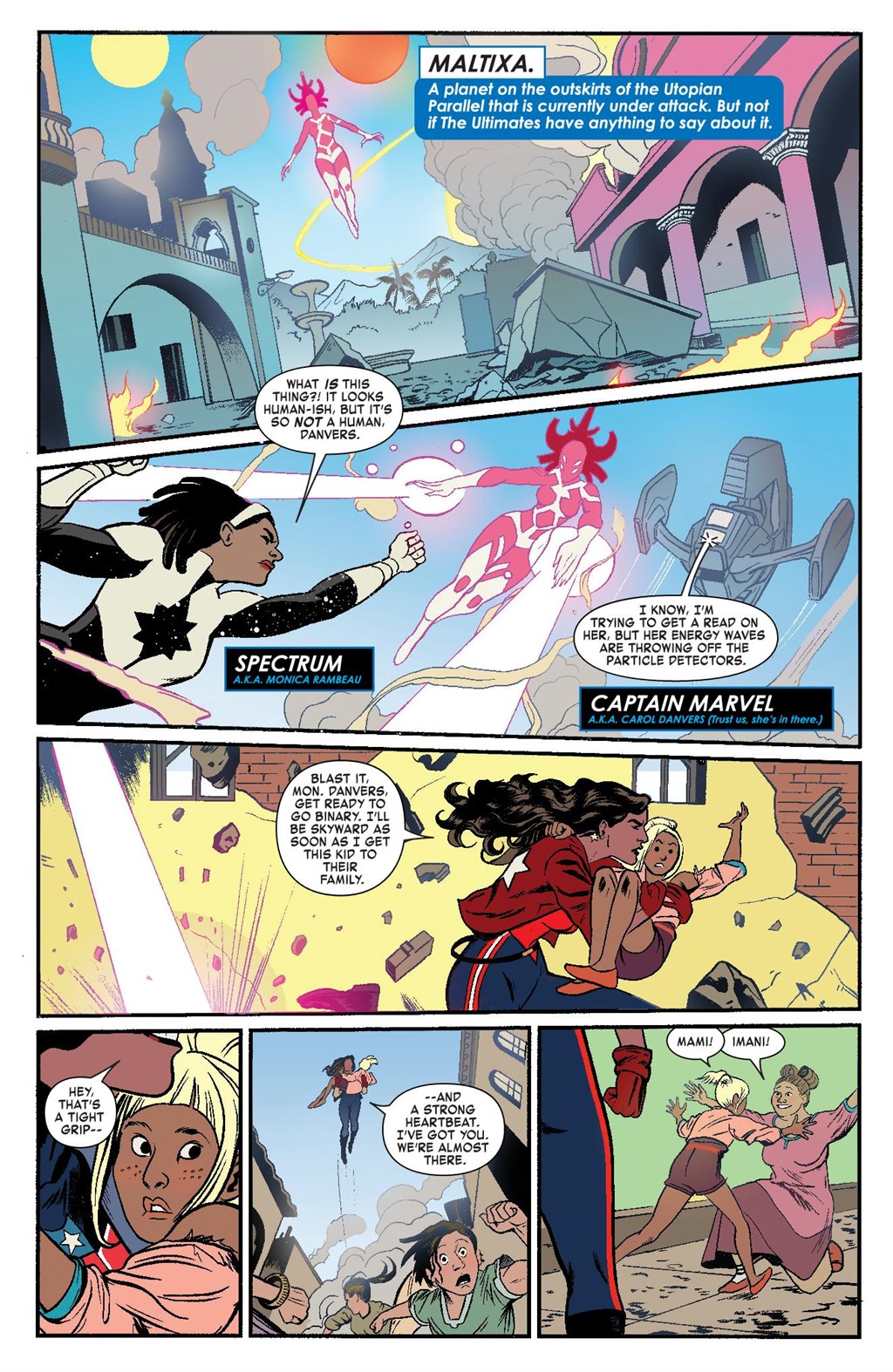 Read online Marvel-Verse (2020) comic -  Issue # America Chavez - 43