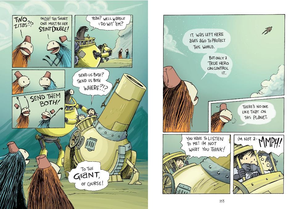 Read online Legends of Zita the Spacegirl comic -  Issue # TPB - 80