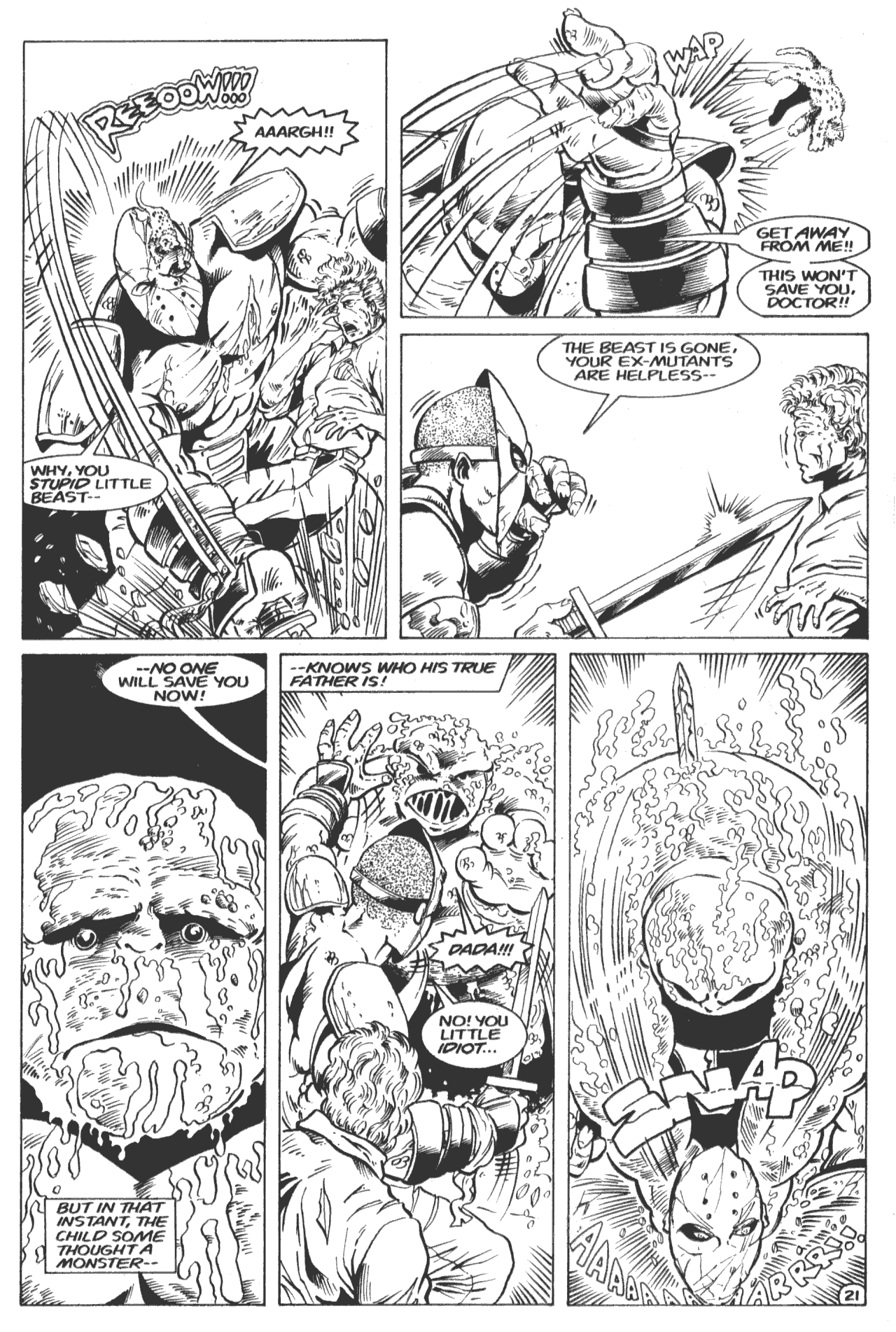 Read online Ex-Mutants (1986) comic -  Issue #4 - 23