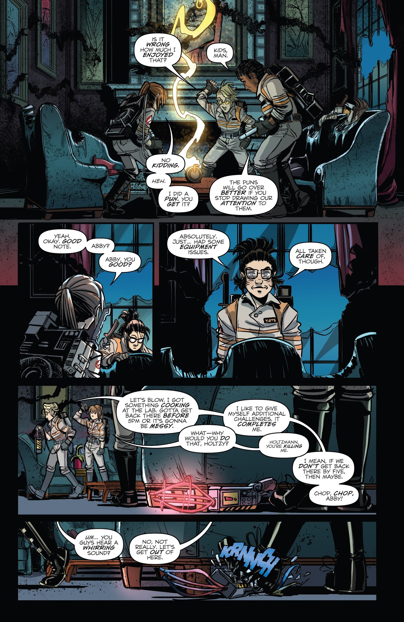 Read online Ghostbusters: Answer the Call comic -  Issue #1 - 7
