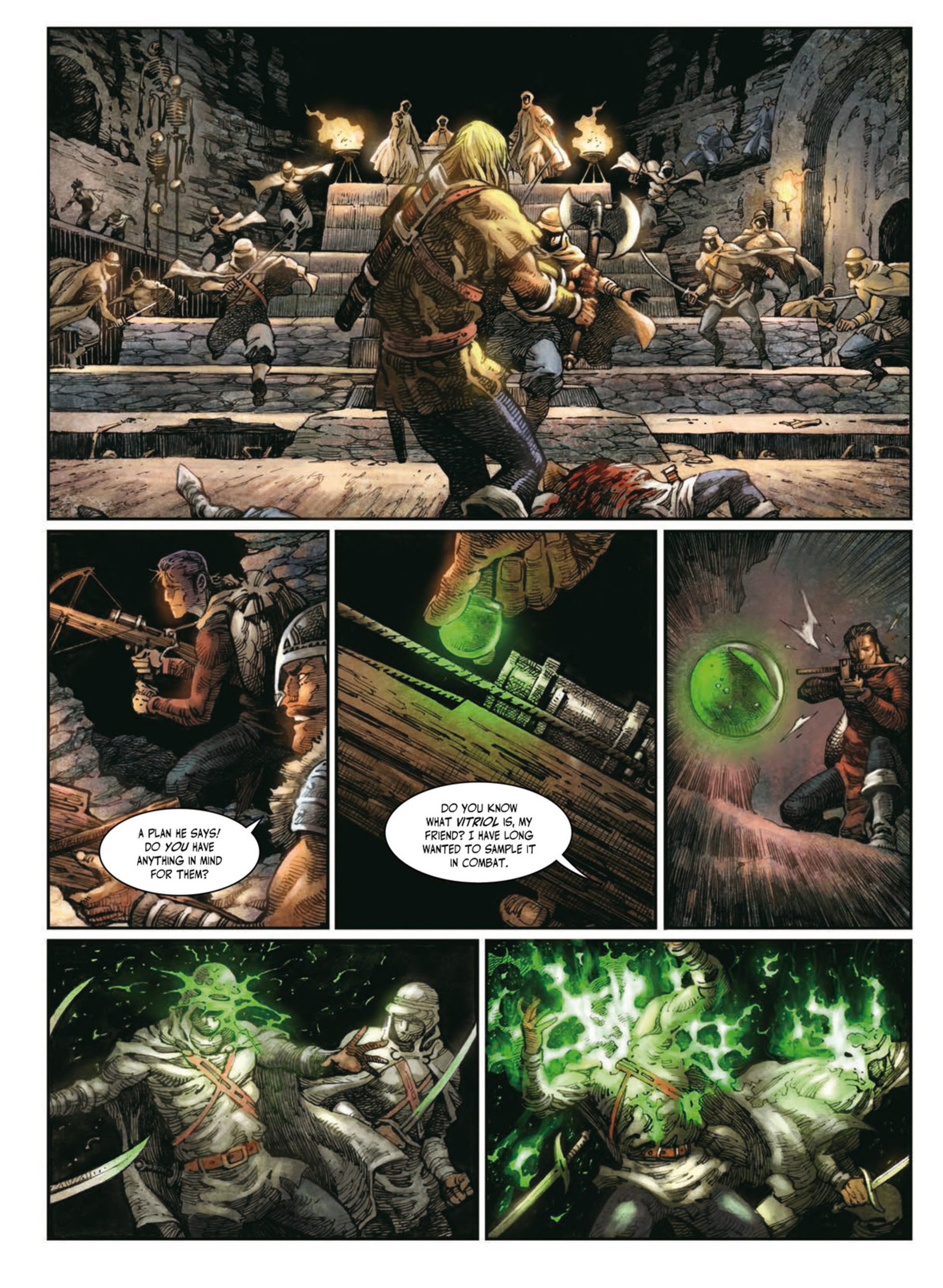 Read online Crusades comic -  Issue #1 - 128