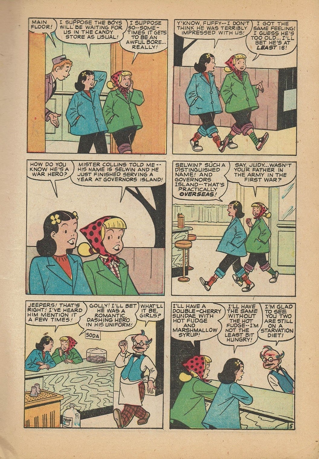 Read online Junior Miss (1947) comic -  Issue #38 - 7