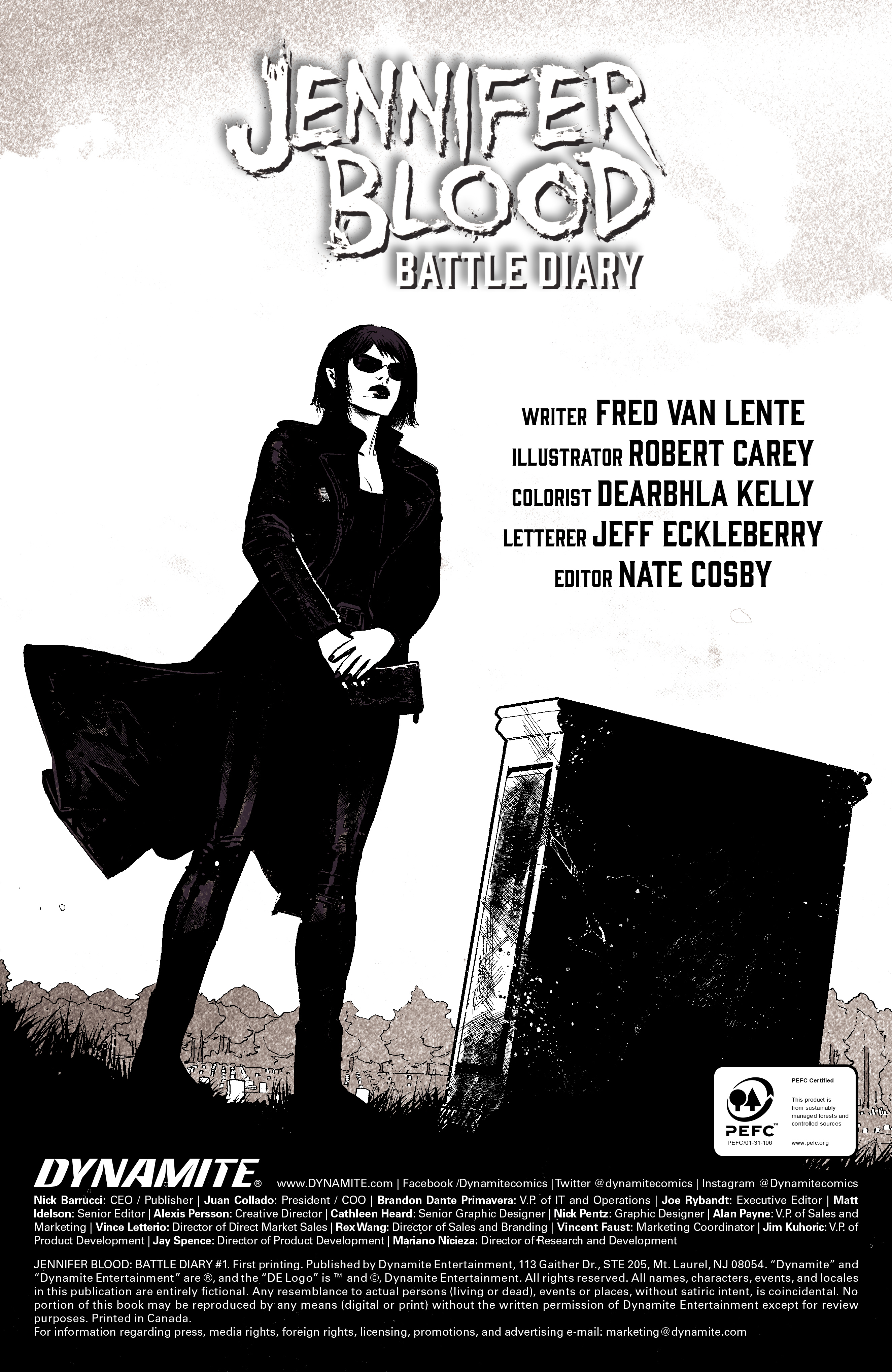 Read online Jennifer Blood: Battle Diary comic -  Issue #1 - 4