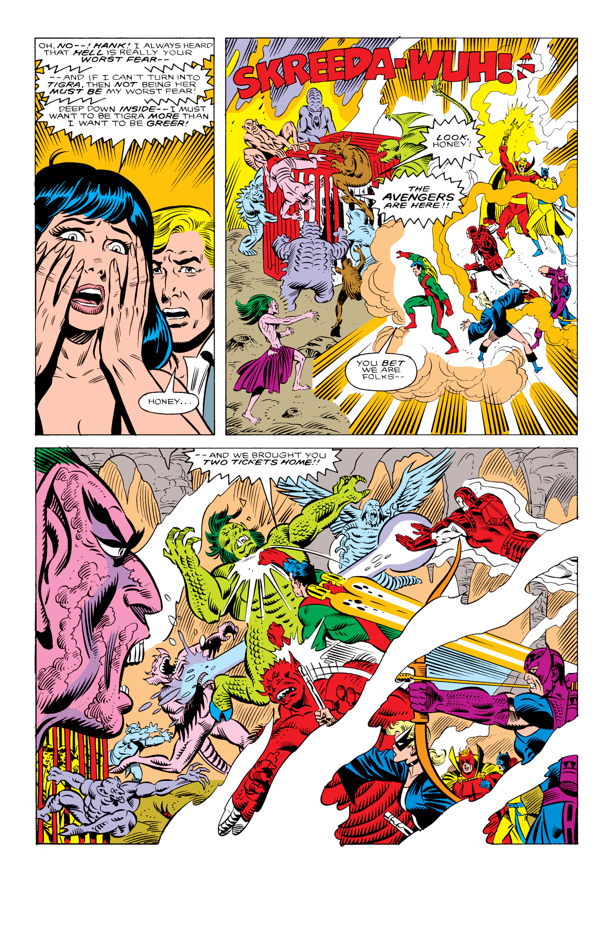 Read online Avengers West Coast Epic Collection: How The West Was Won comic -  Issue #Avengers West Coast Epic Collection Lost in Space-Time (Part 3) - 43