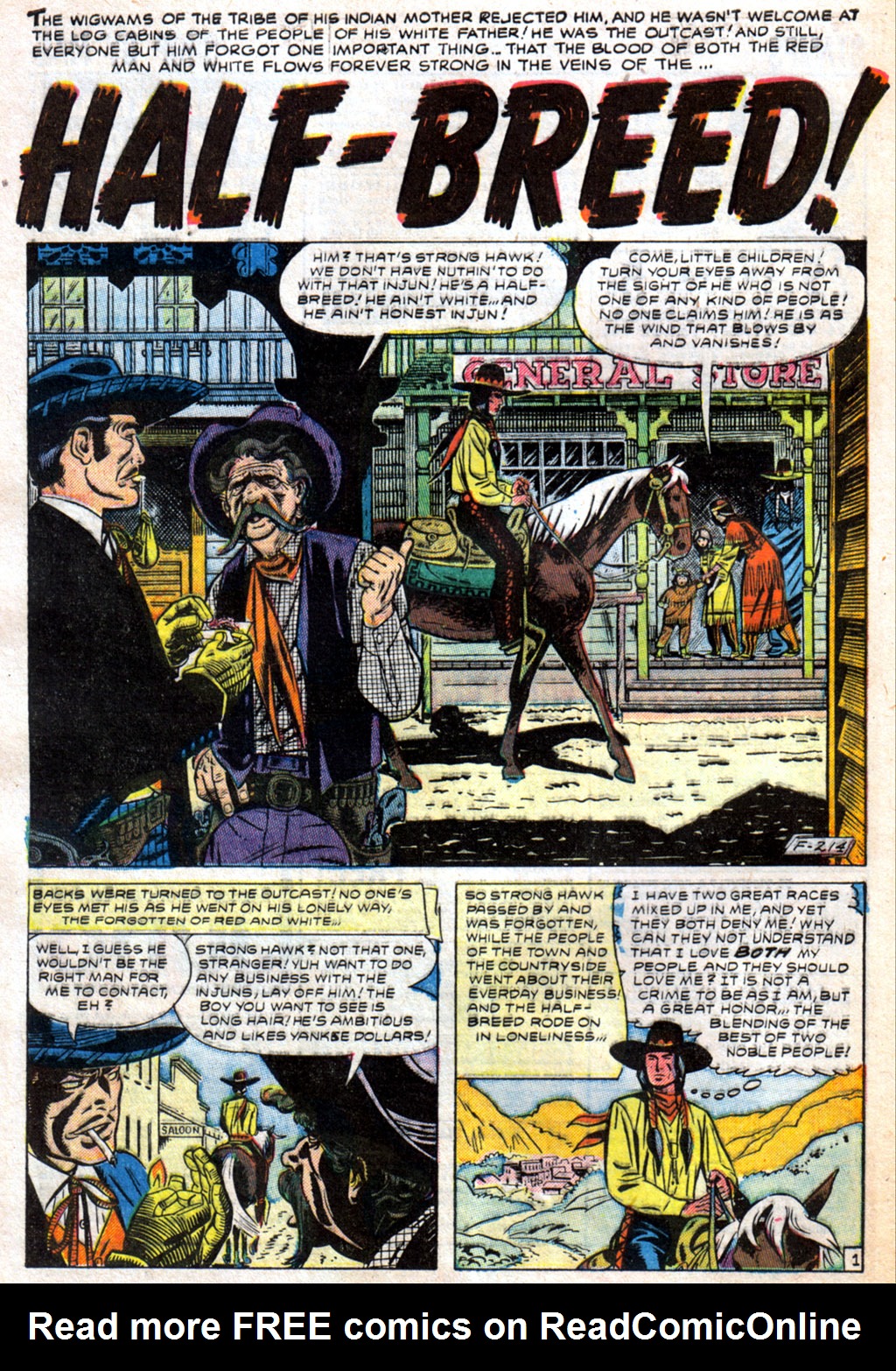 Read online Western Outlaws (1954) comic -  Issue #6 - 28