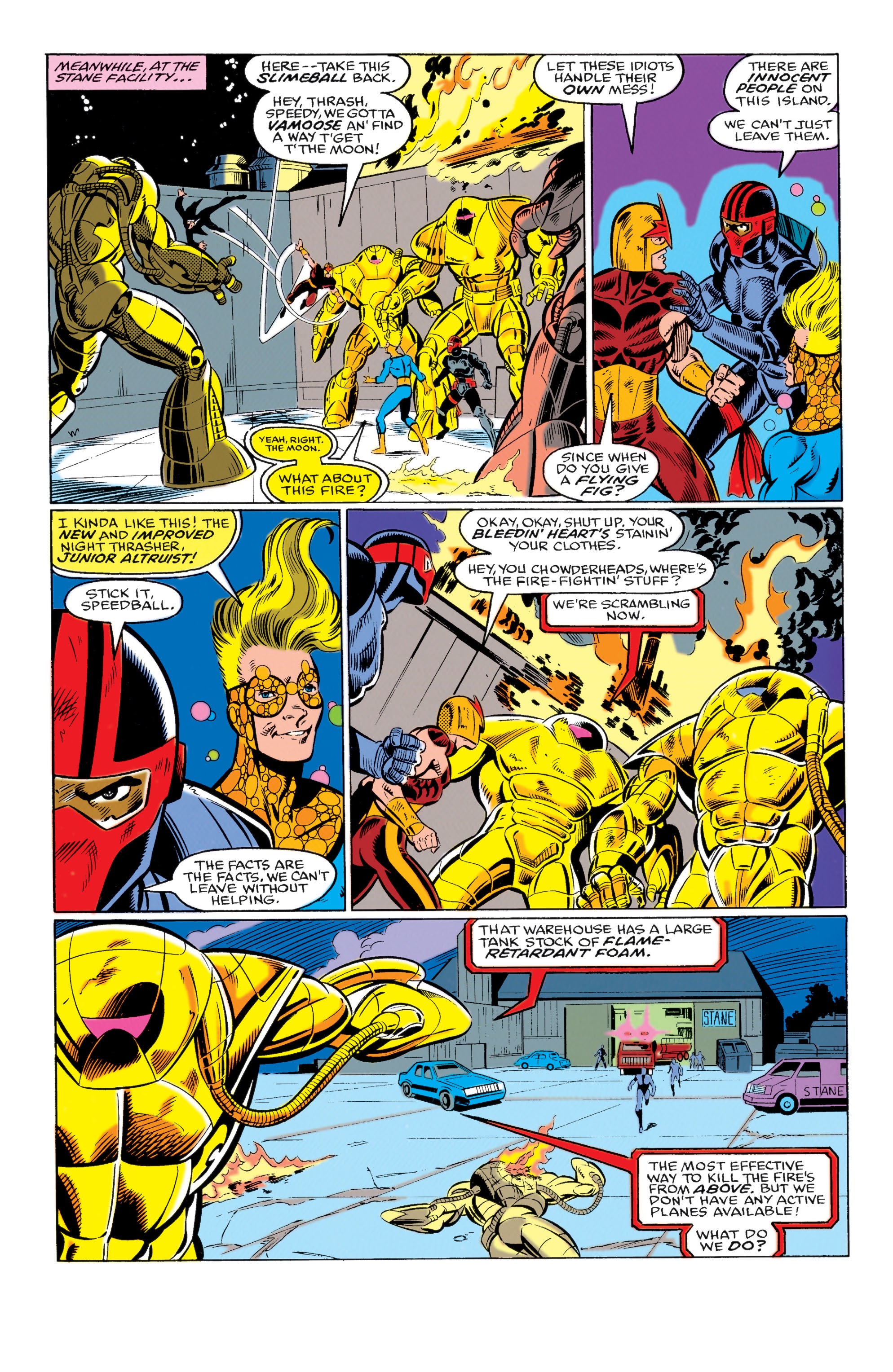 Read online The New Warriors comic -  Issue #6 - 8