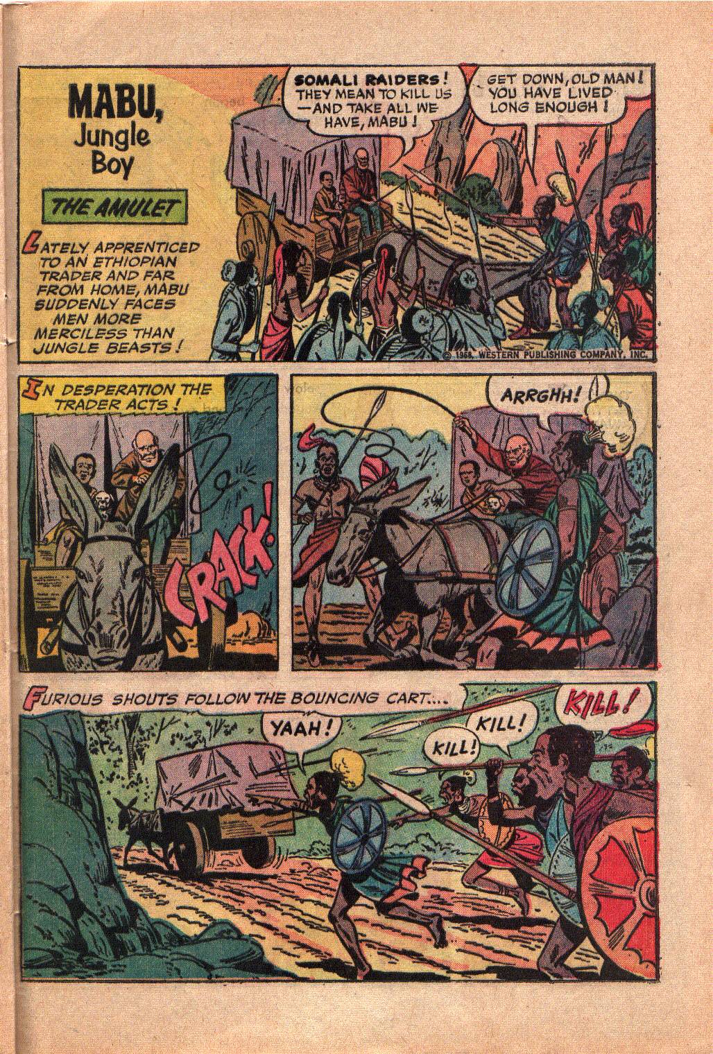 Read online Korak, Son of Tarzan (1964) comic -  Issue #23 - 25