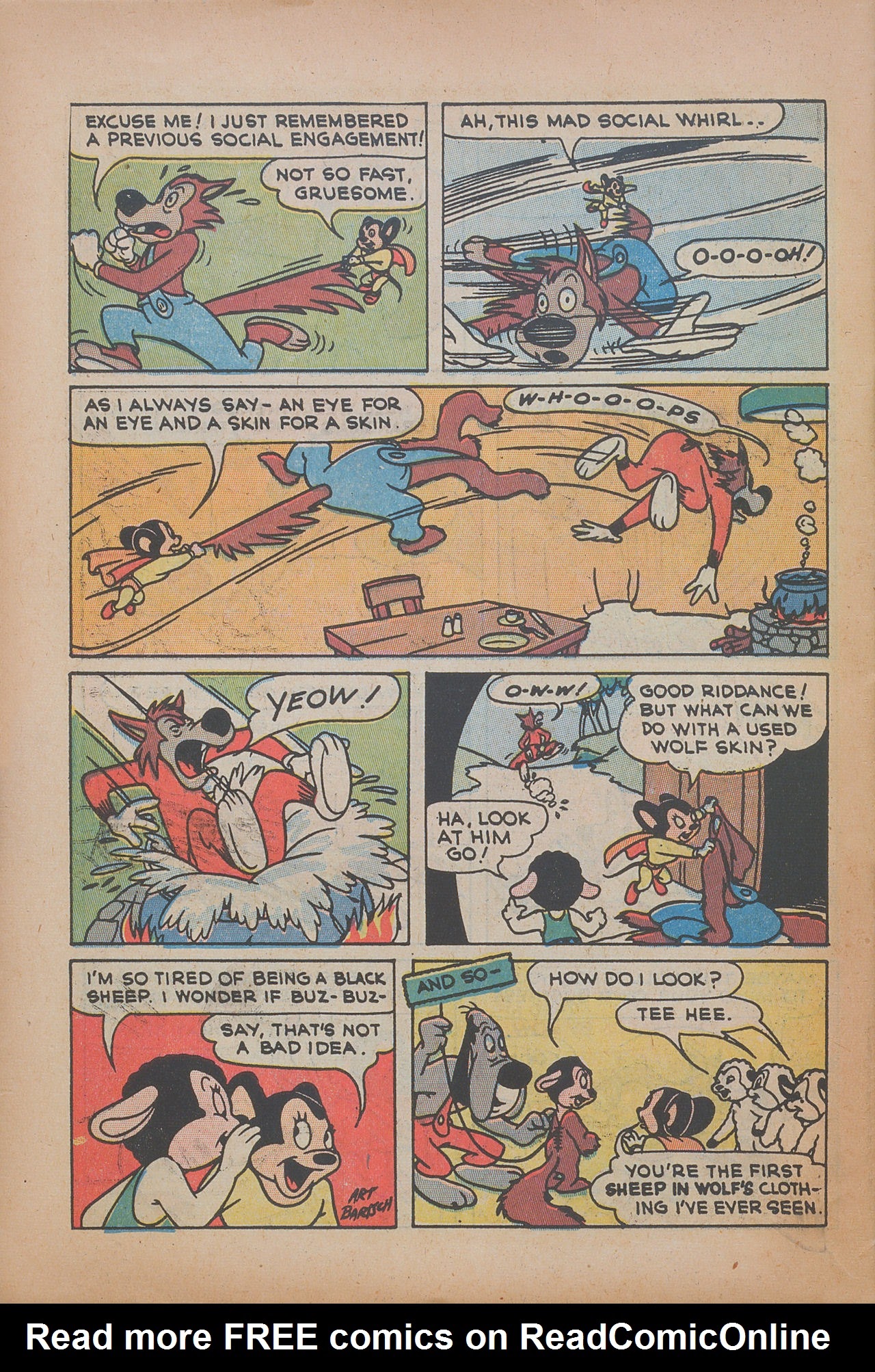 Read online Paul Terry's Mighty Mouse Comics comic -  Issue #5 - 28
