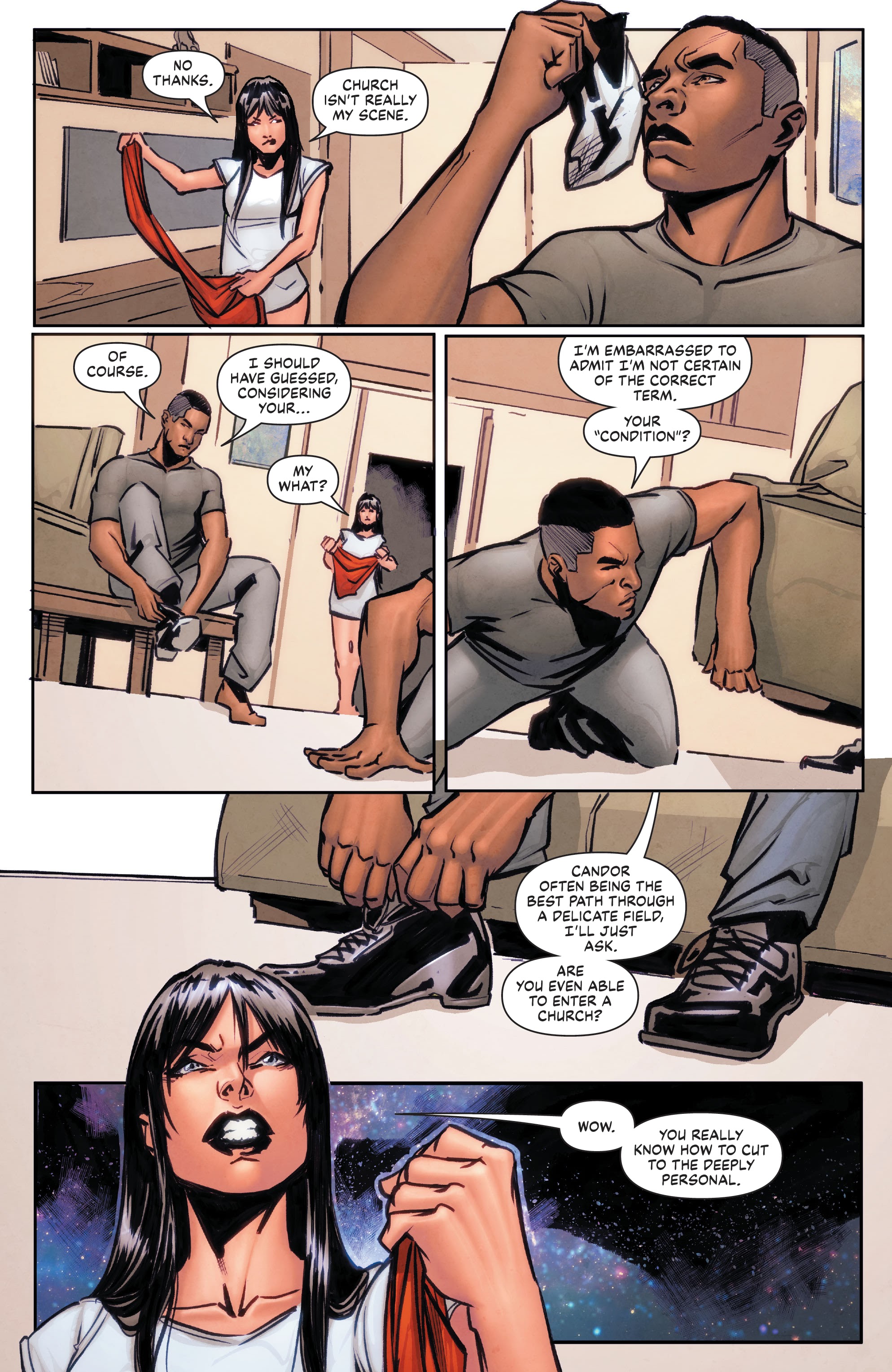 Read online Vampirella: Trial of the Soul One-Shot comic -  Issue # Full - 5