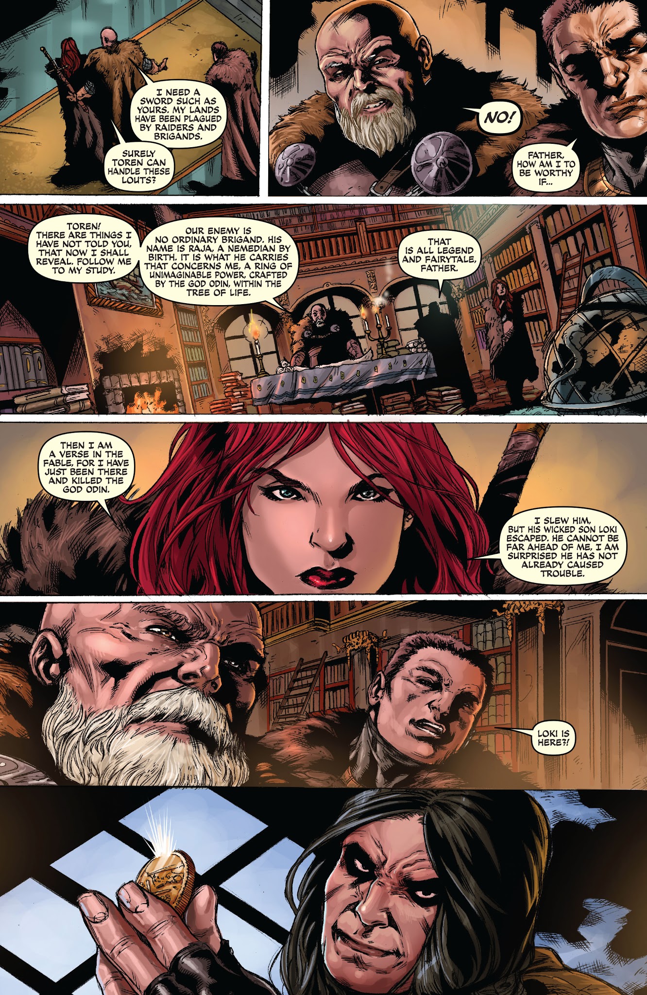 Read online Red Sonja: Revenge of the Gods comic -  Issue #1 - 11