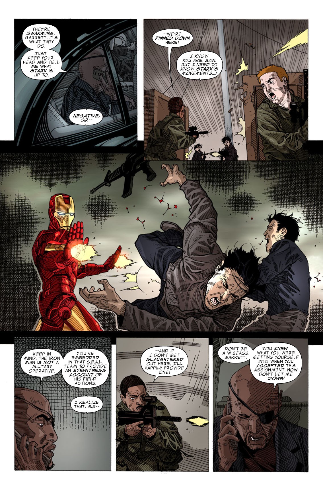 Read online Iron Man 2: Nick Fury: Director of S.H.I.E.L.D. comic -  Issue # Full - 6
