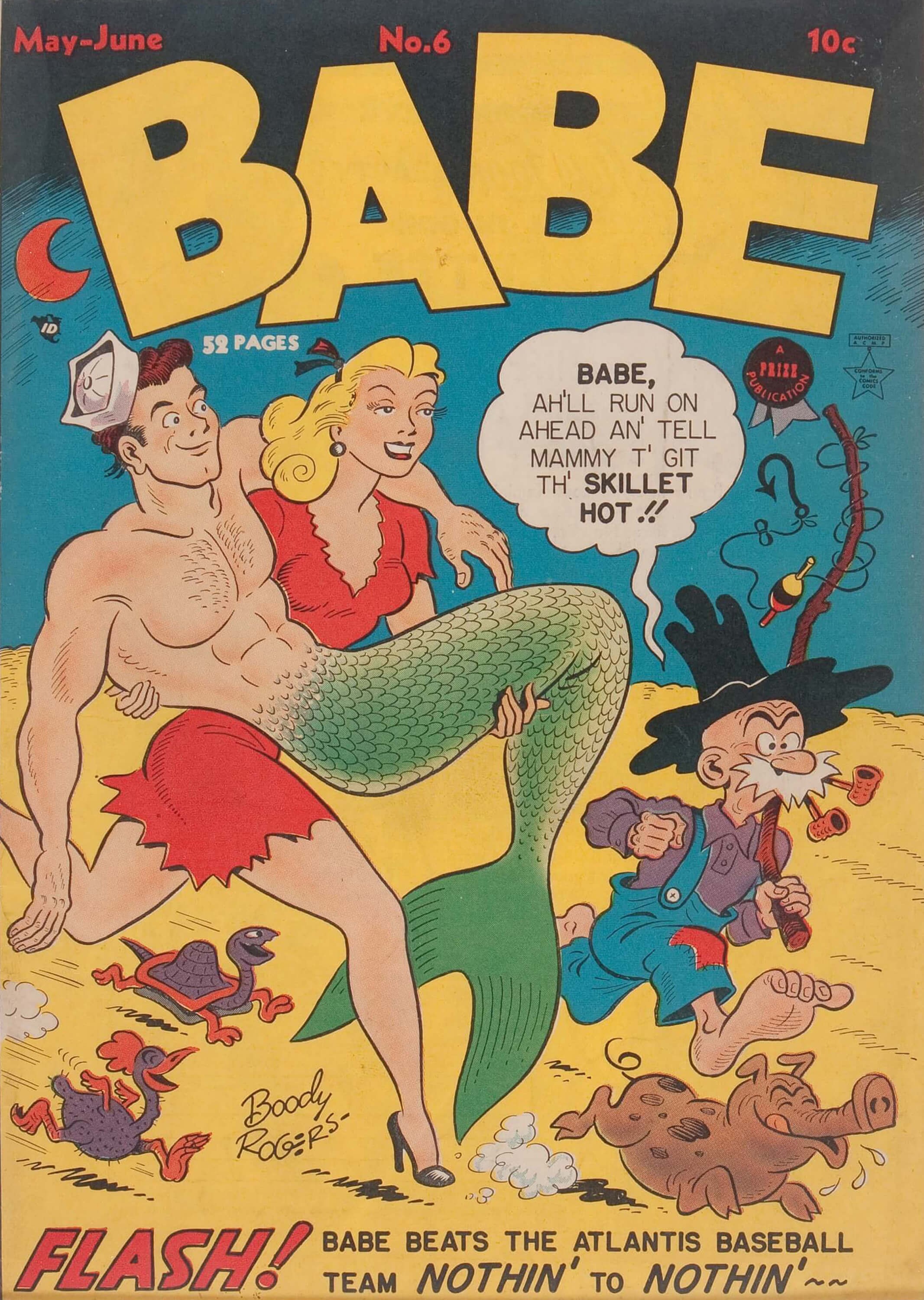 Read online Babe (1948) comic -  Issue #6 - 1
