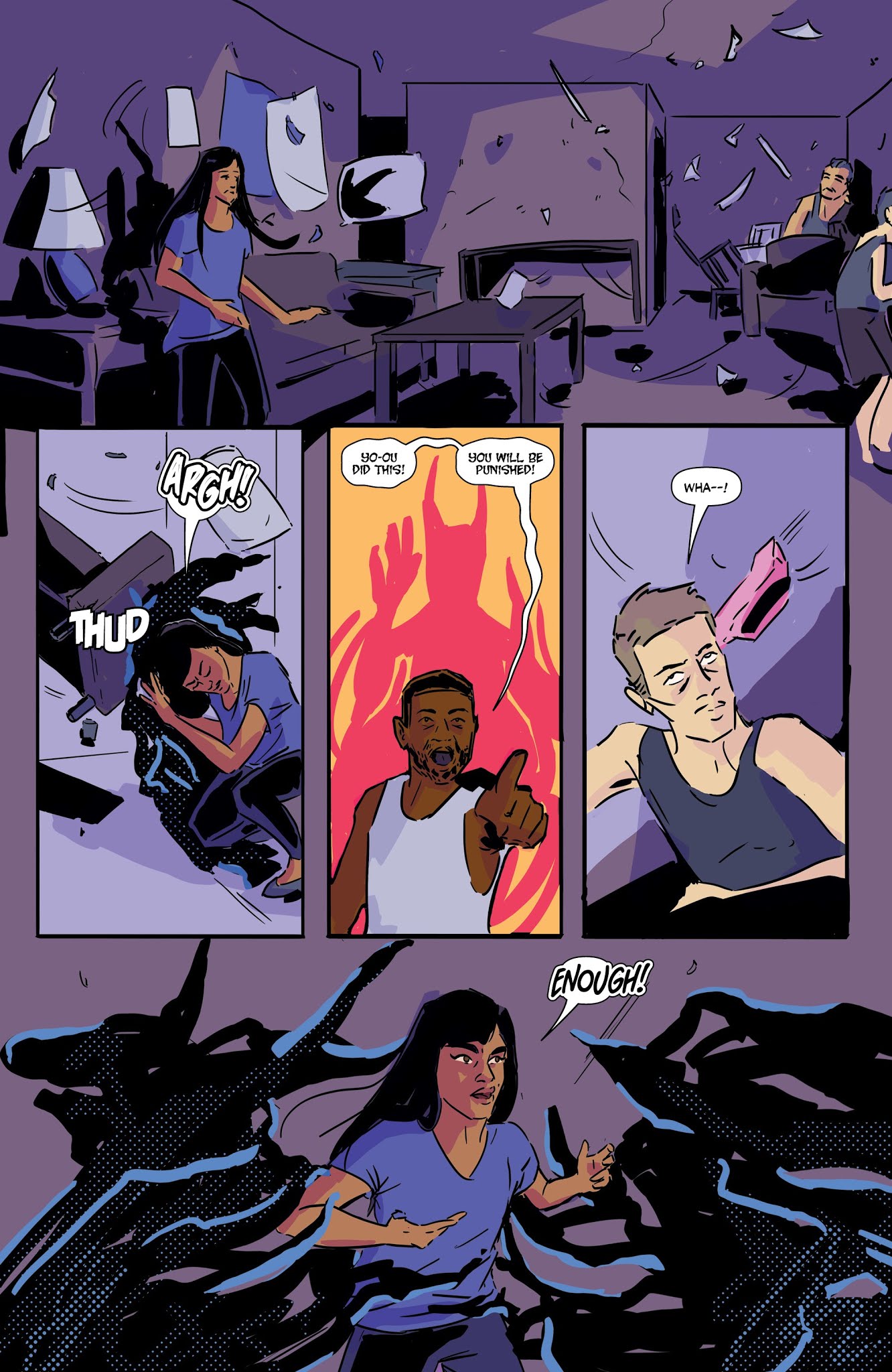 Read online Black (AF): Devil's Dye comic -  Issue #1 - 6
