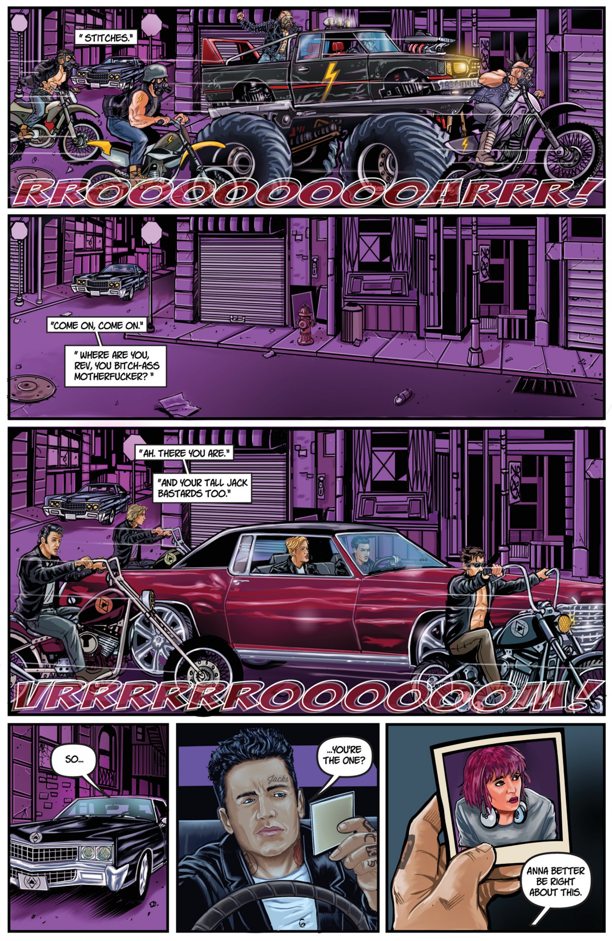 Read online Night of the Cadillacs comic -  Issue #1 - 6