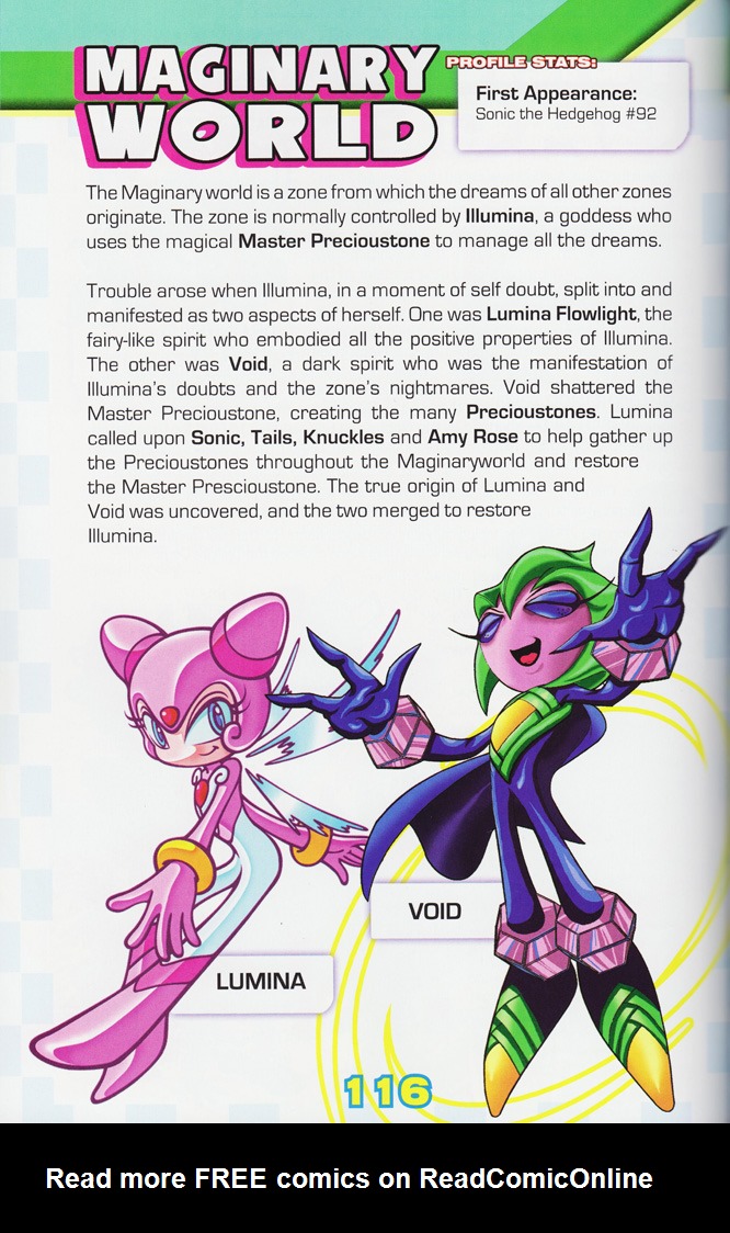 Read online Sonic the Hedgehog: The Complete Sonic Comic Encyclopedia comic -  Issue # TPB - 118