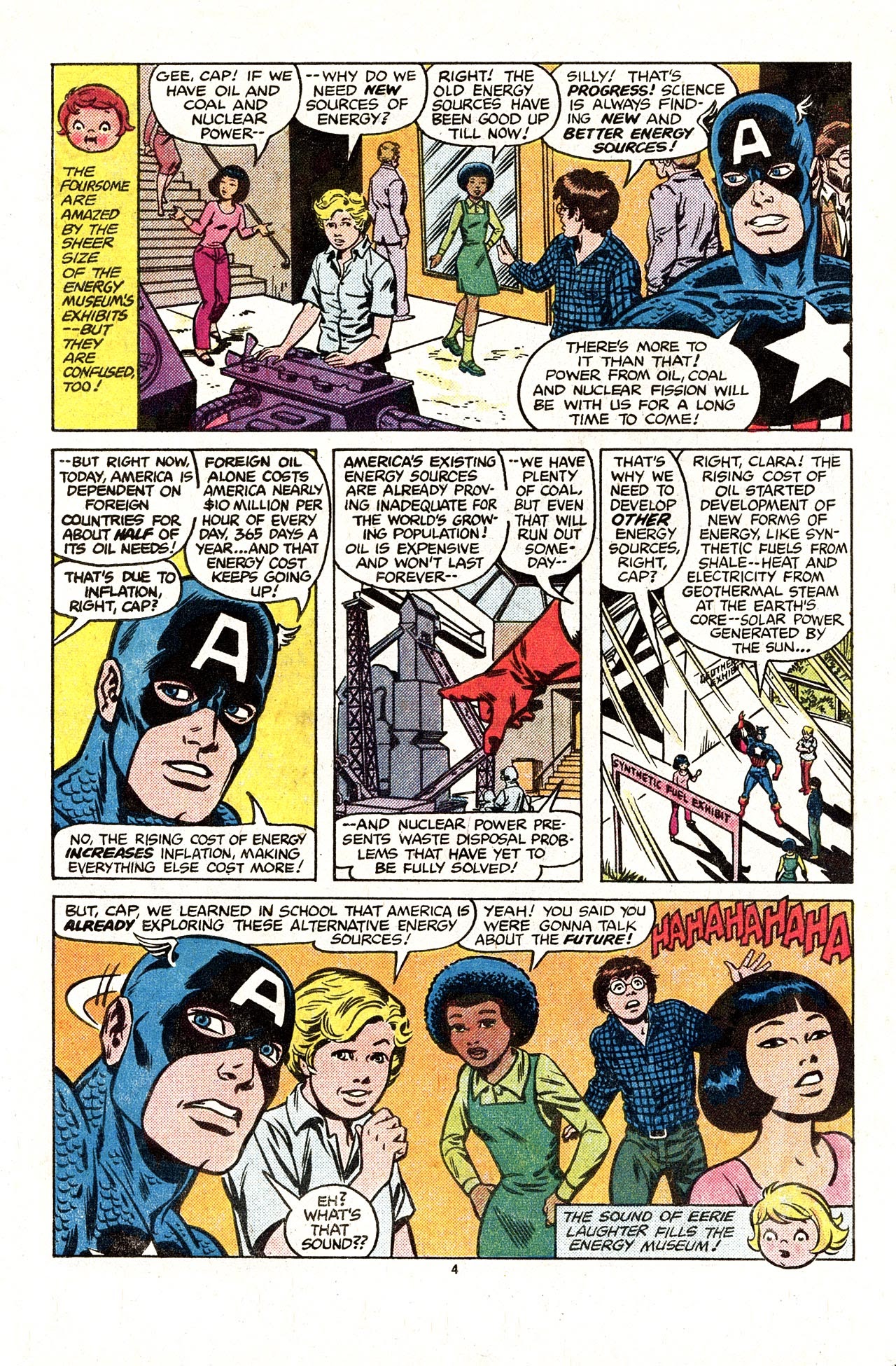 Read online Captain America and The Campbell Kids comic -  Issue # Full - 6