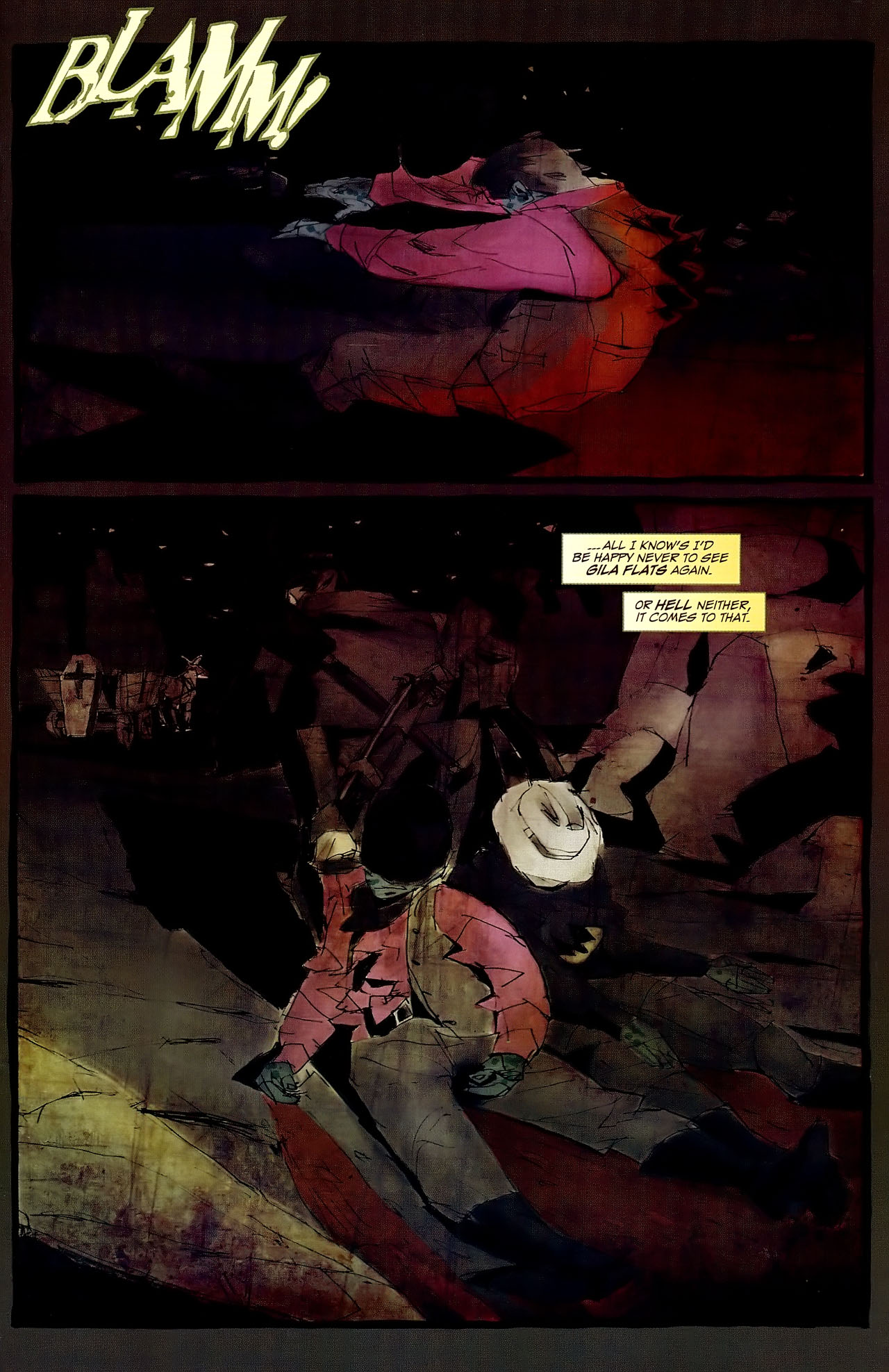 Read online Graveslinger comic -  Issue #1 - 5