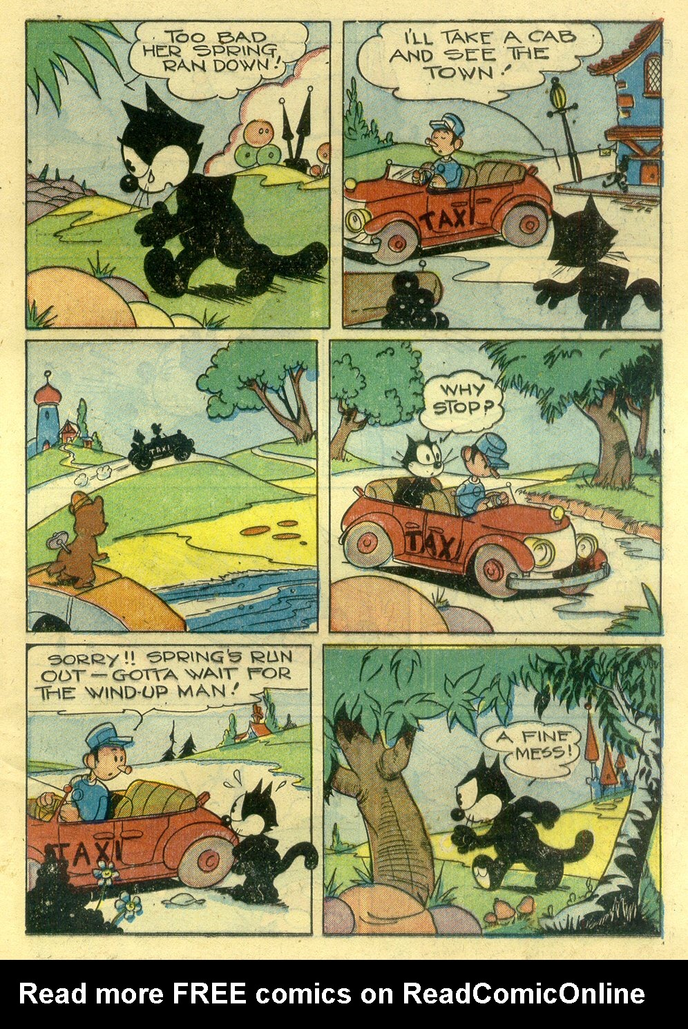 Read online Felix the Cat (1948) comic -  Issue #9 - 35