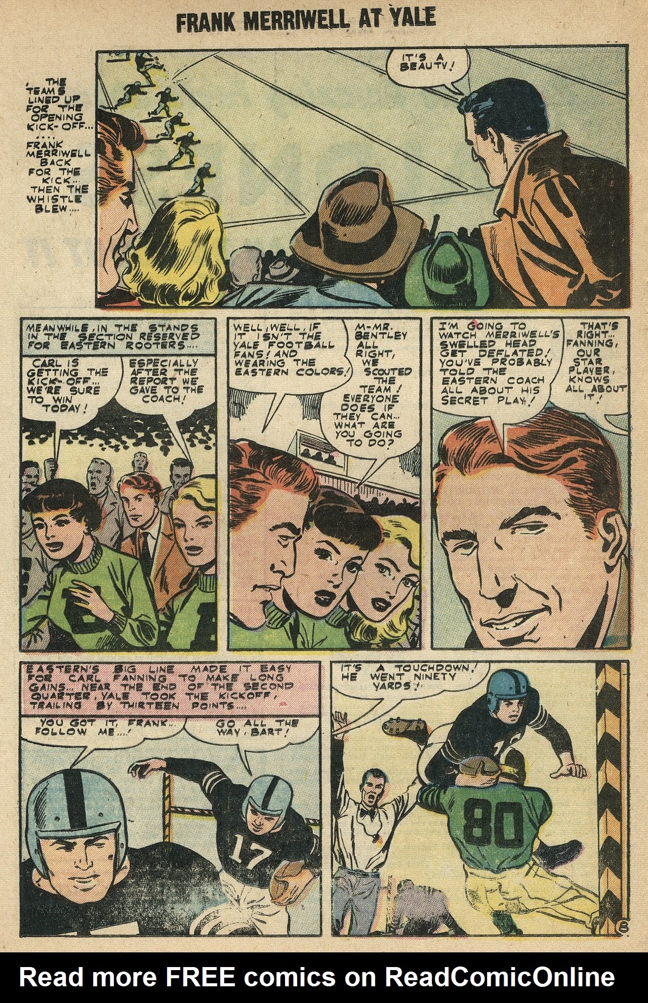 Read online Frank Merriwell At Yale comic -  Issue #4 - 16