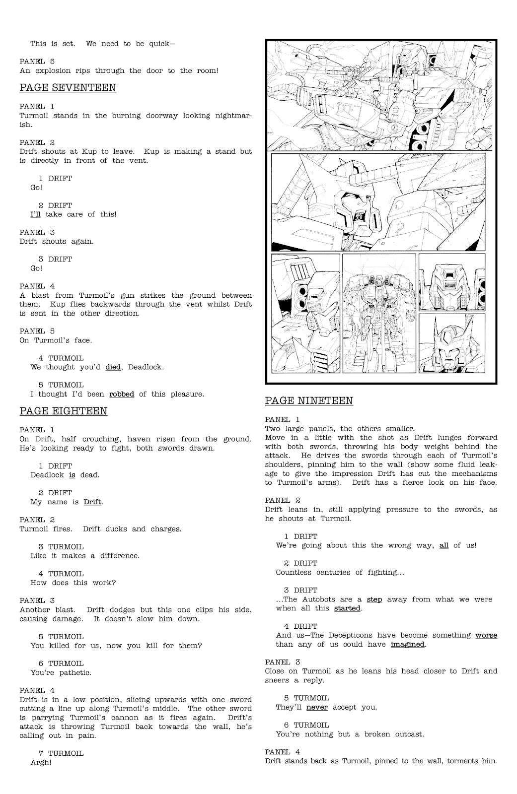 The Transformers Spotlight: Drift Director's Cut issue Full - Page 49