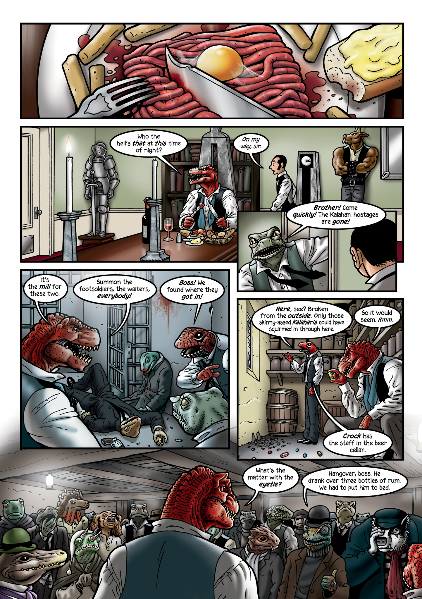 Read online Grandville Force Majeur comic -  Issue # TPB (Part 2) - 19