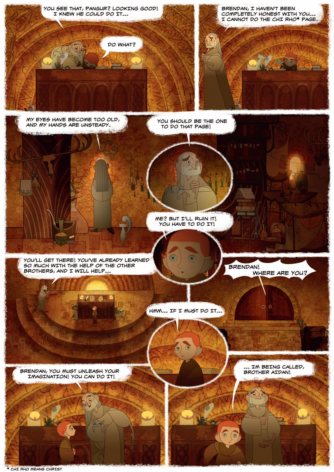 Read online The Secret Of Kells comic -  Issue # TPB - 70