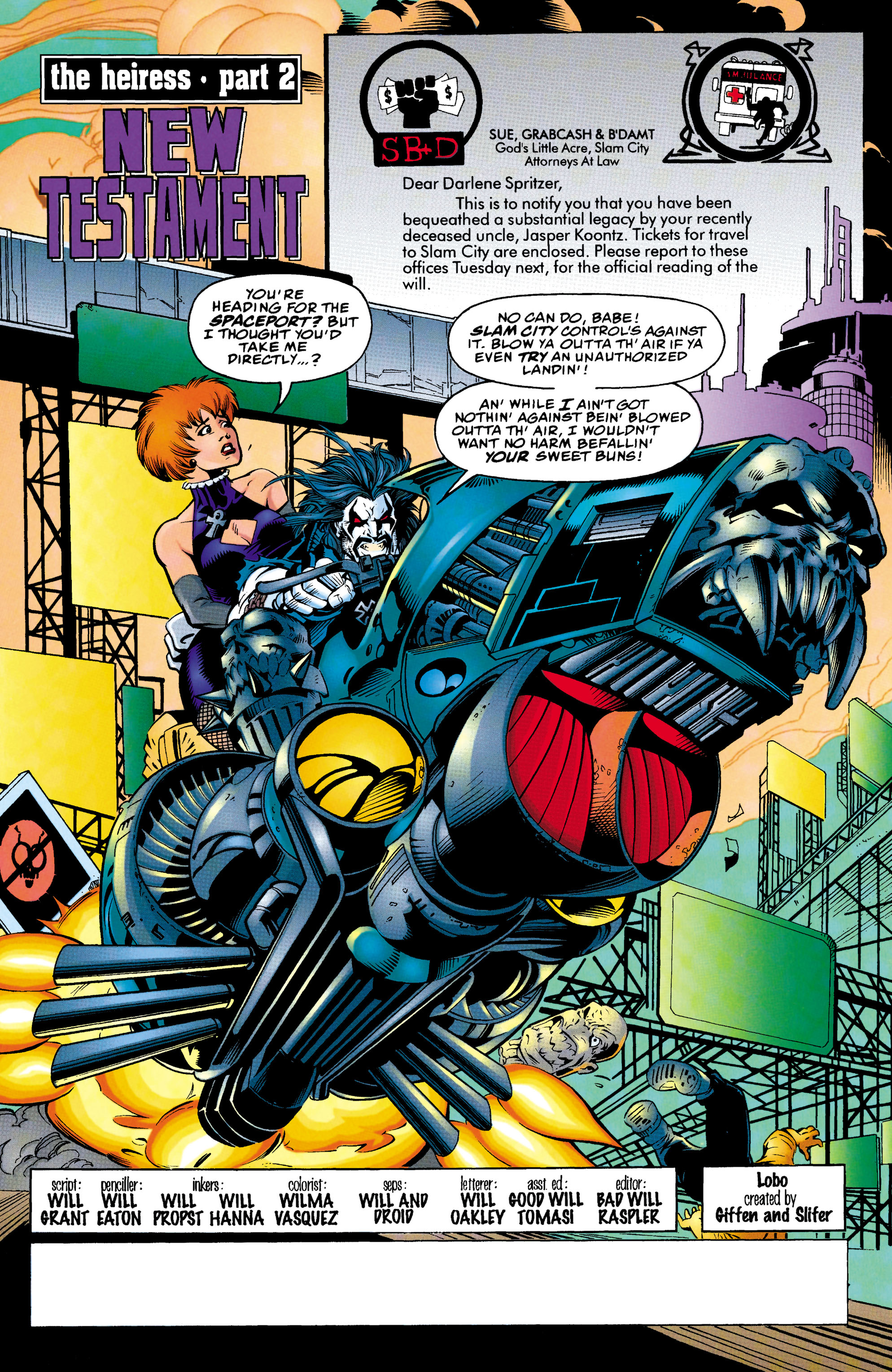 Read online Lobo (1993) comic -  Issue #29 - 2