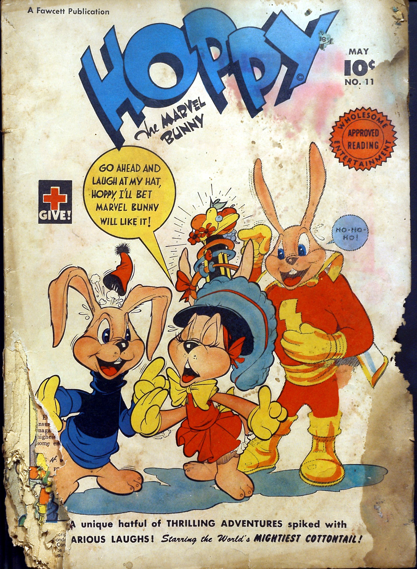 Read online Hoppy The Marvel Bunny comic -  Issue #11 - 2