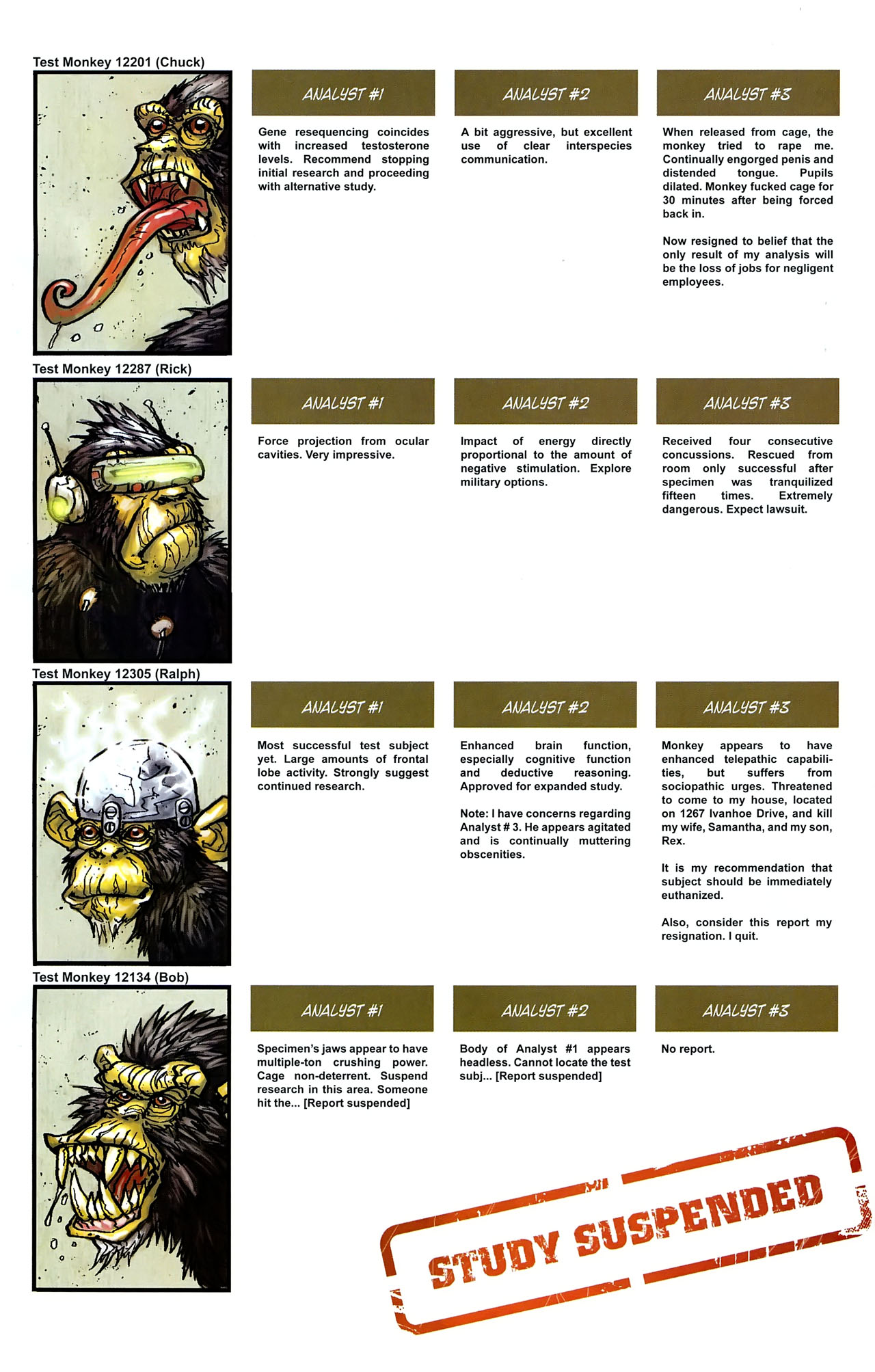 Read online Transhuman comic -  Issue #1 - 11