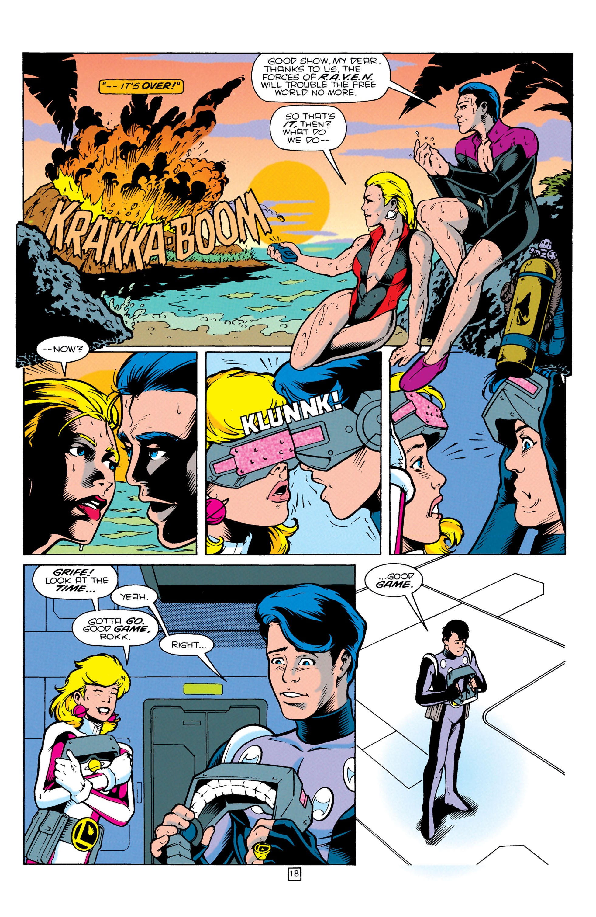 Read online Legionnaires comic -  Issue #23 - 19