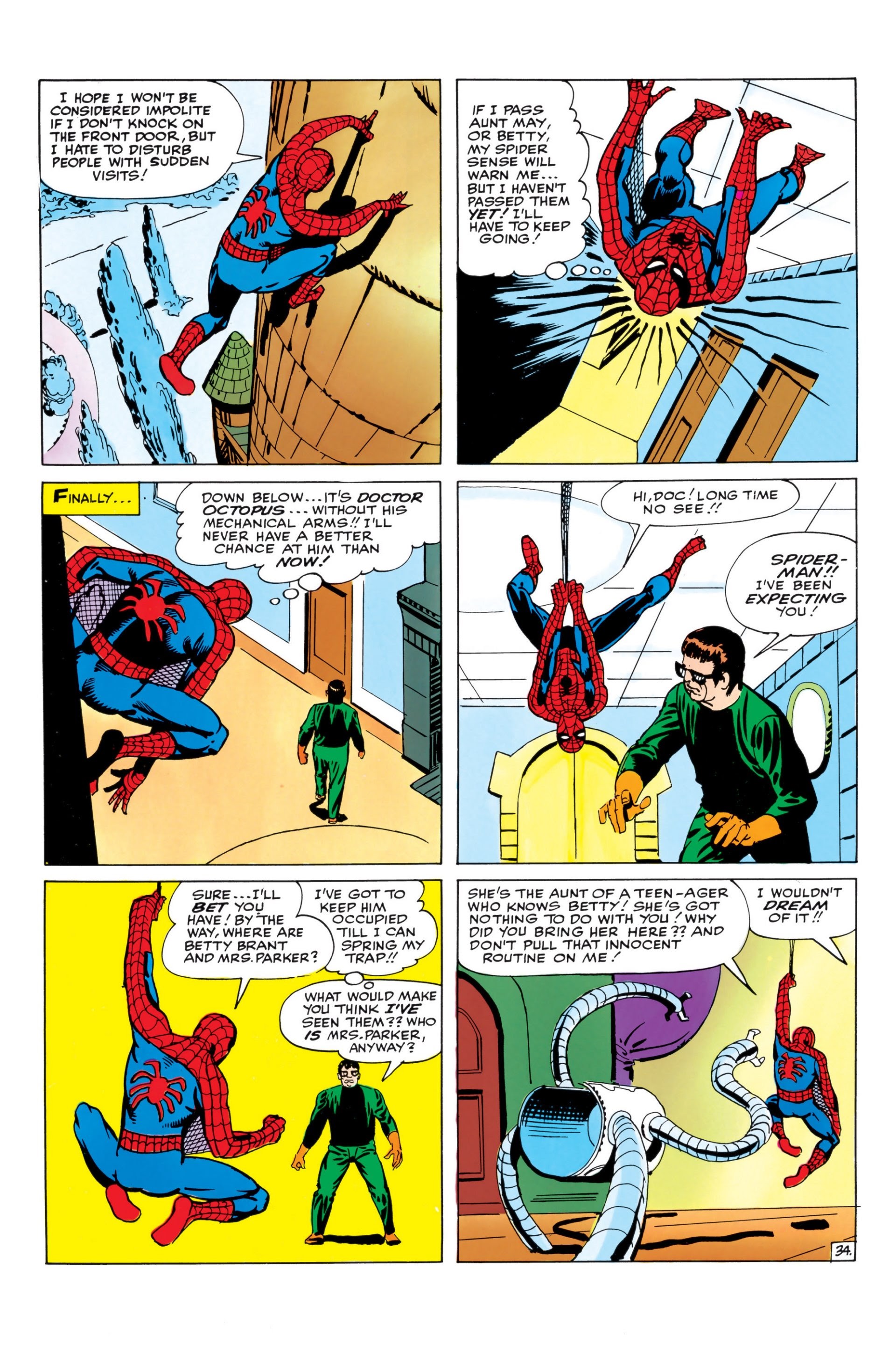 Read online The Amazing Spider-Man (1963) comic -  Issue # _Annual 1 - 35
