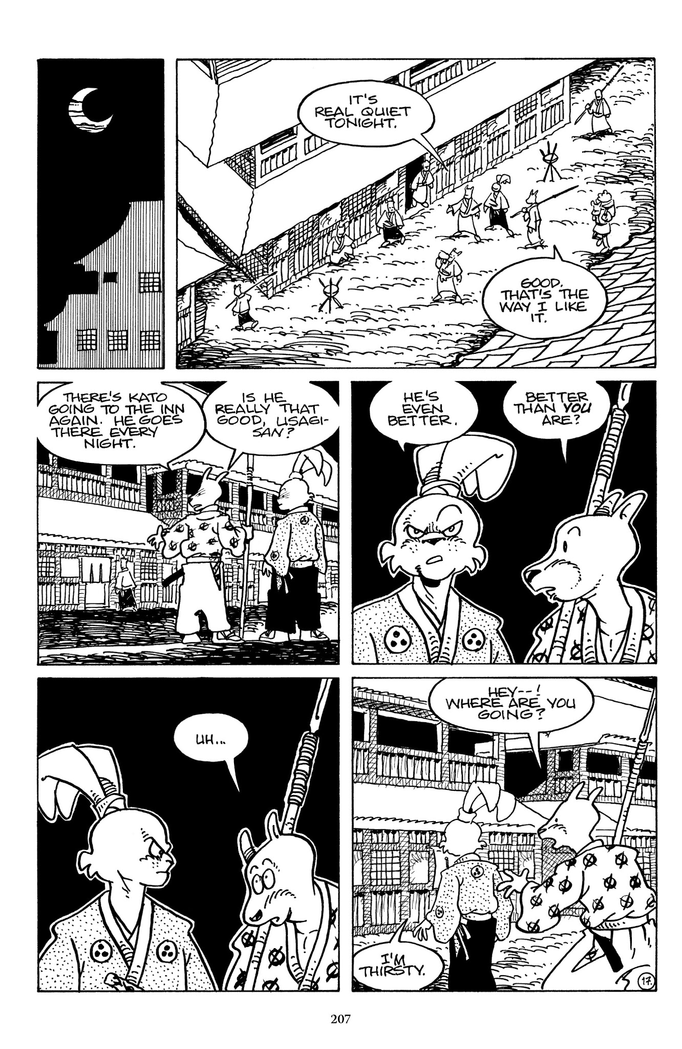 Read online The Usagi Yojimbo Saga comic -  Issue # TPB 7 - 202