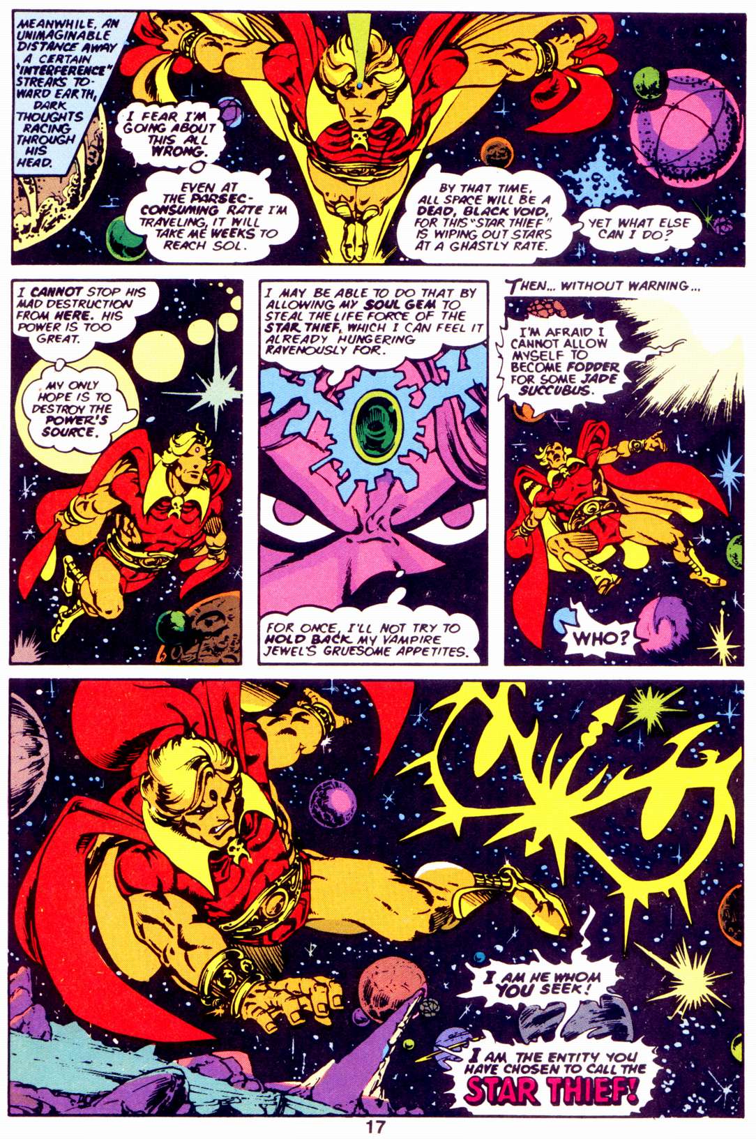 Read online Warlock (1982) comic -  Issue #4 - 19