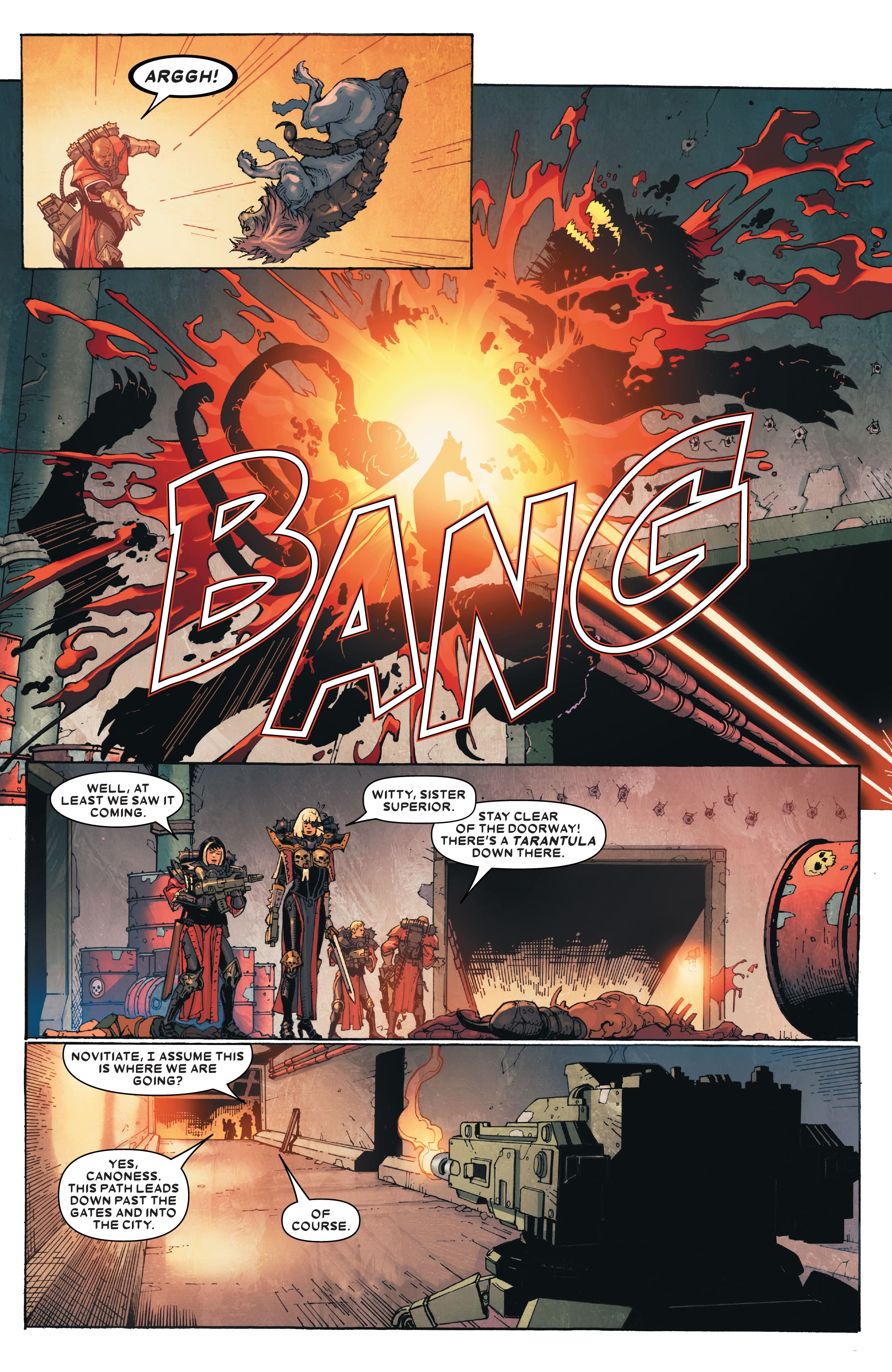 Read online Warhammer 40,000: Sisters Of Battle comic -  Issue #2 - 15