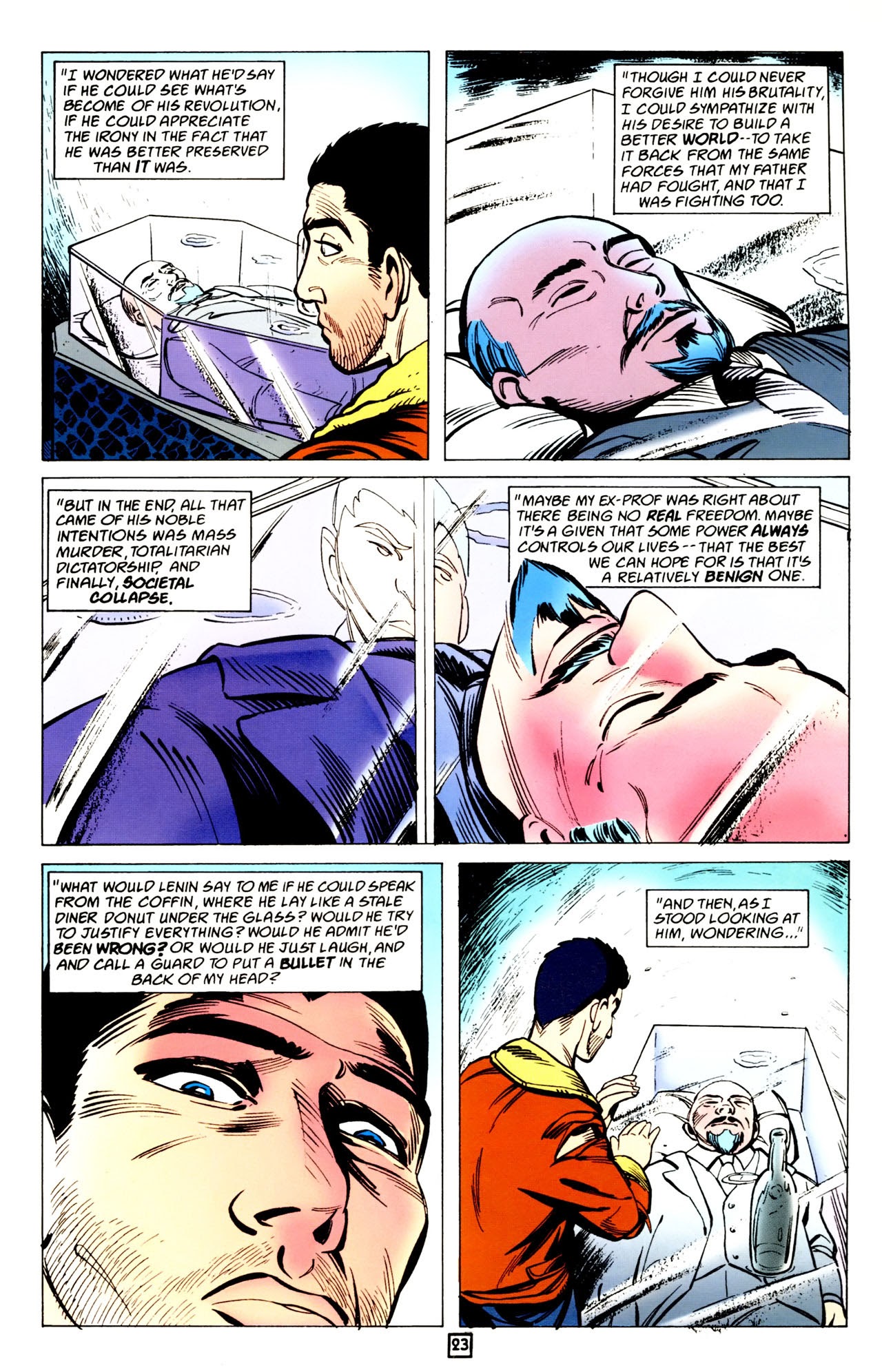 Read online Vertigo Vérité: The Unseen Hand comic -  Issue #3 - 23