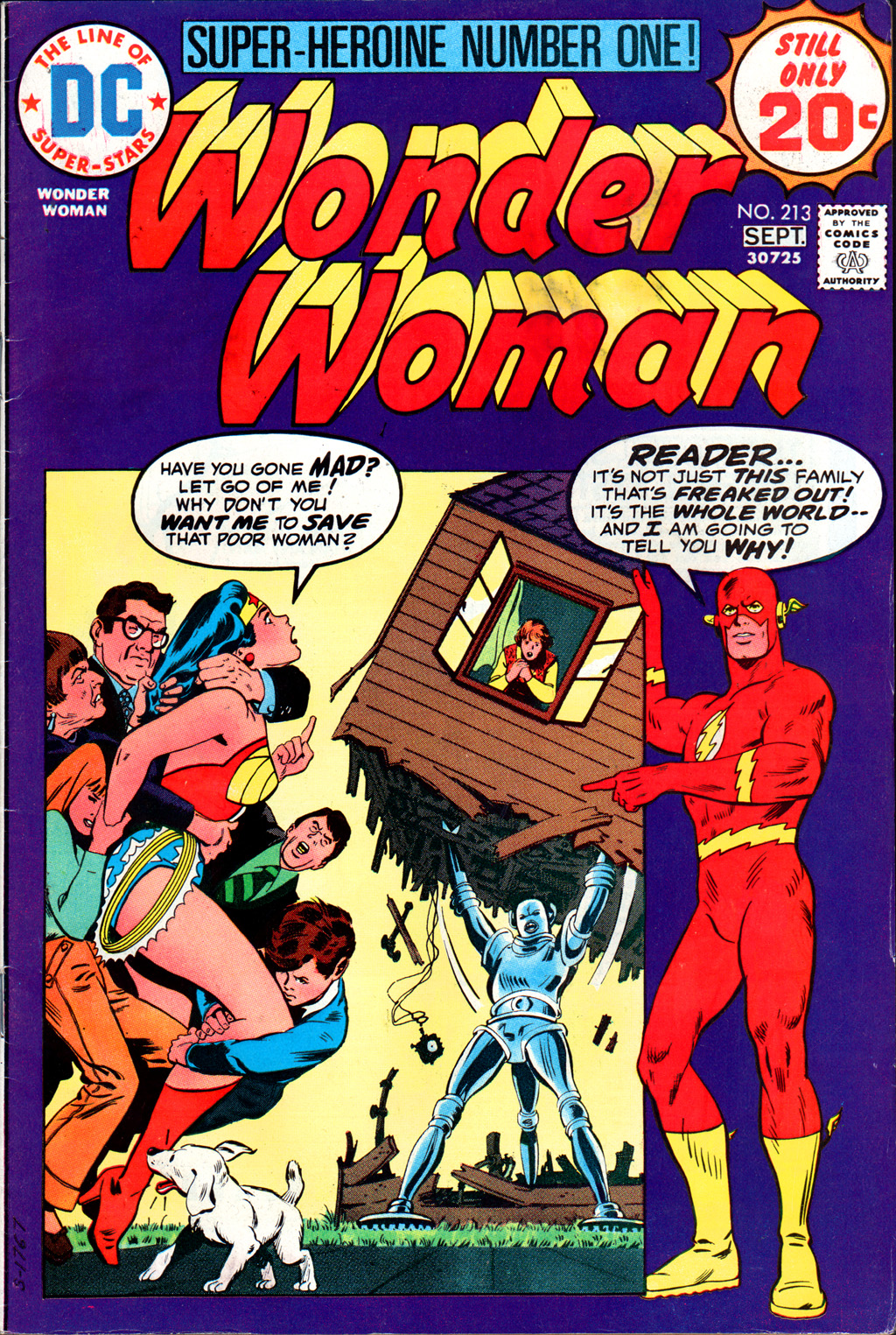Read online Wonder Woman (1942) comic -  Issue #213 - 1