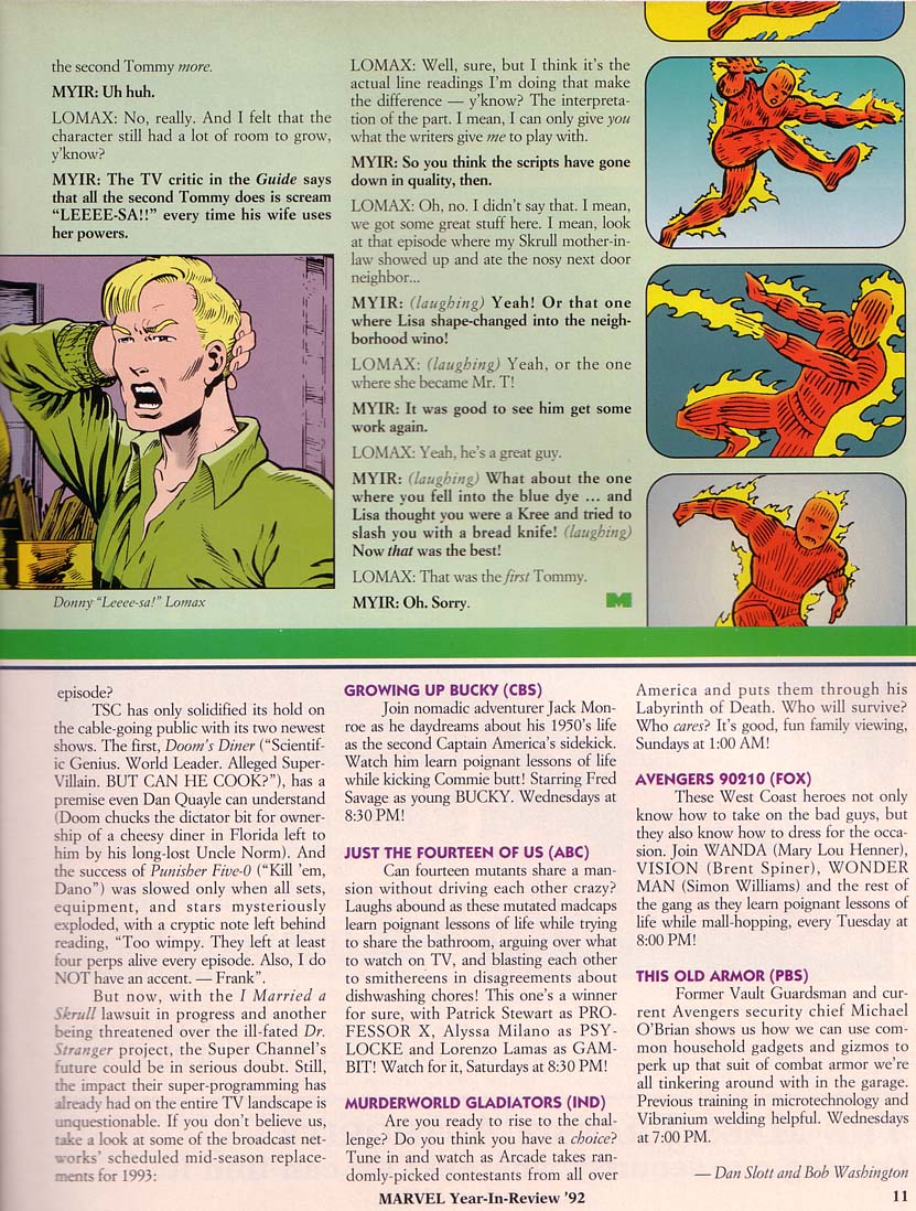 Read online Marvel: The Year-in-Review comic -  Issue #4 - 13