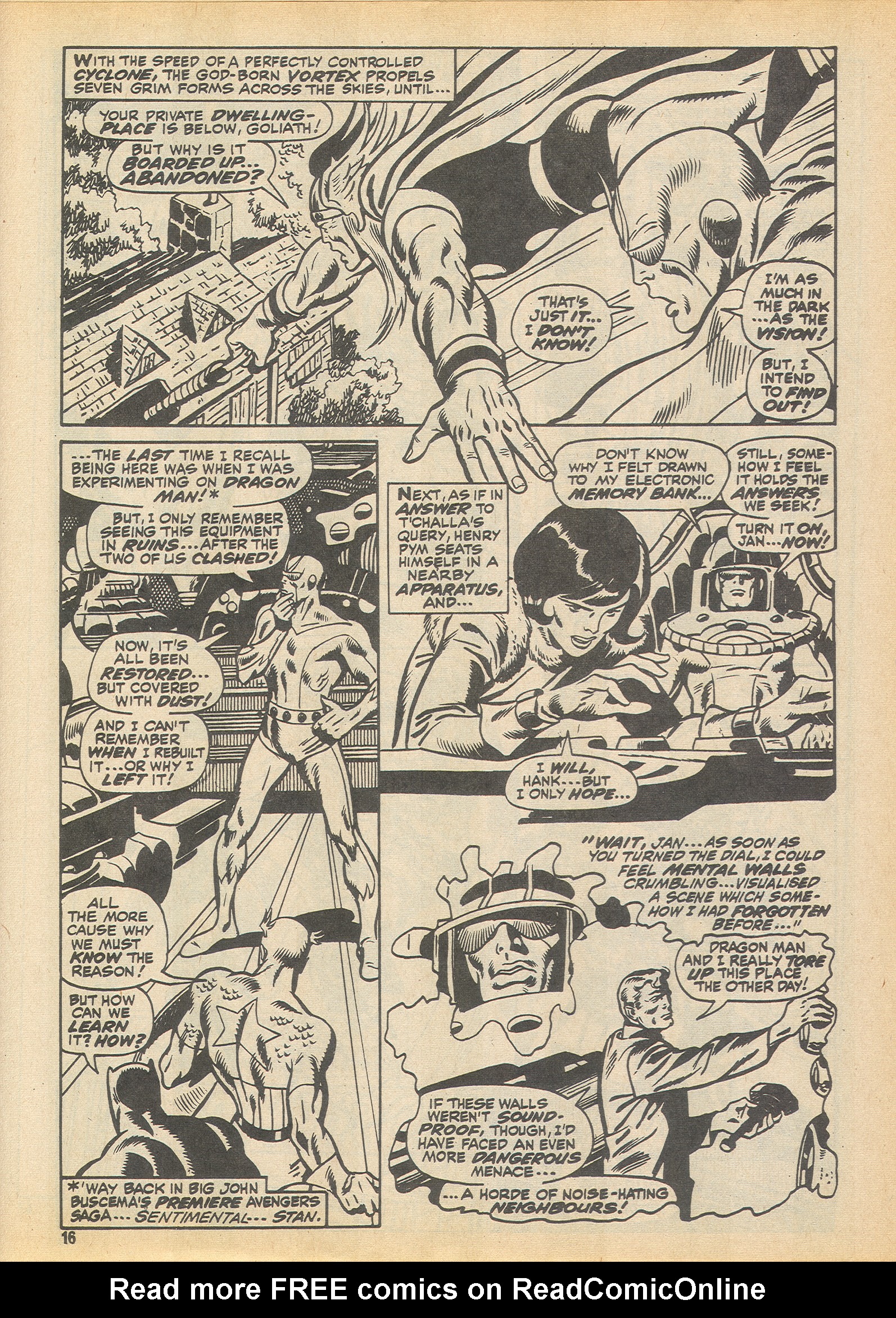 Read online The Avengers (1973) comic -  Issue #85 - 16