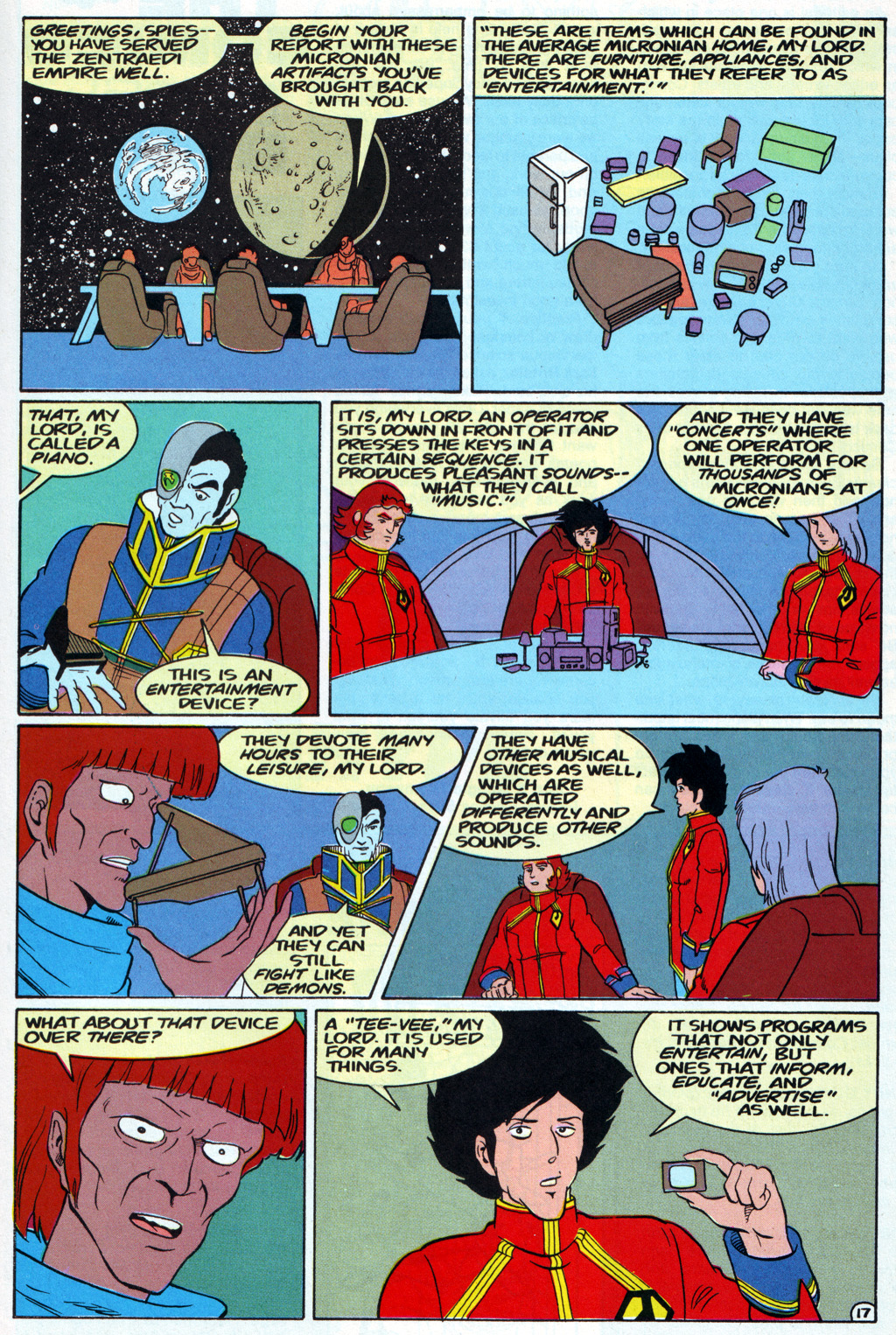 Read online Robotech The Macross Saga comic -  Issue #20 - 19