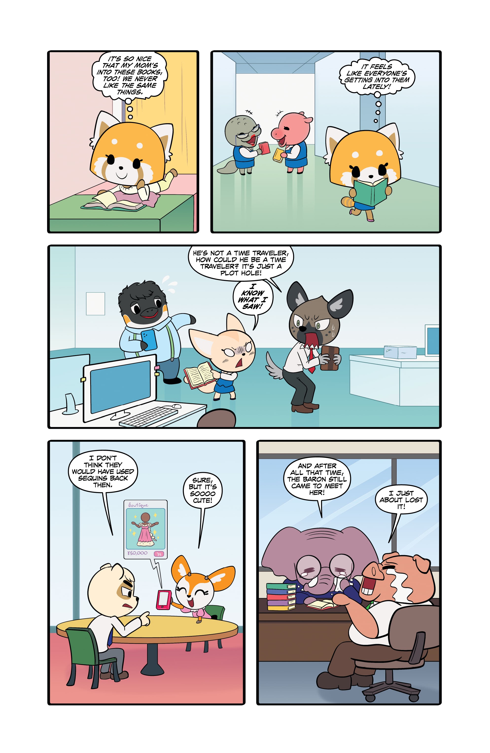Read online Aggretsuko: Super Fun Special comic -  Issue # Full - 15