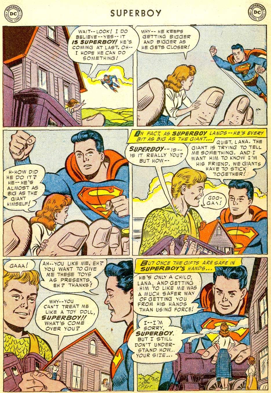 Read online Superboy (1949) comic -  Issue #30 - 12