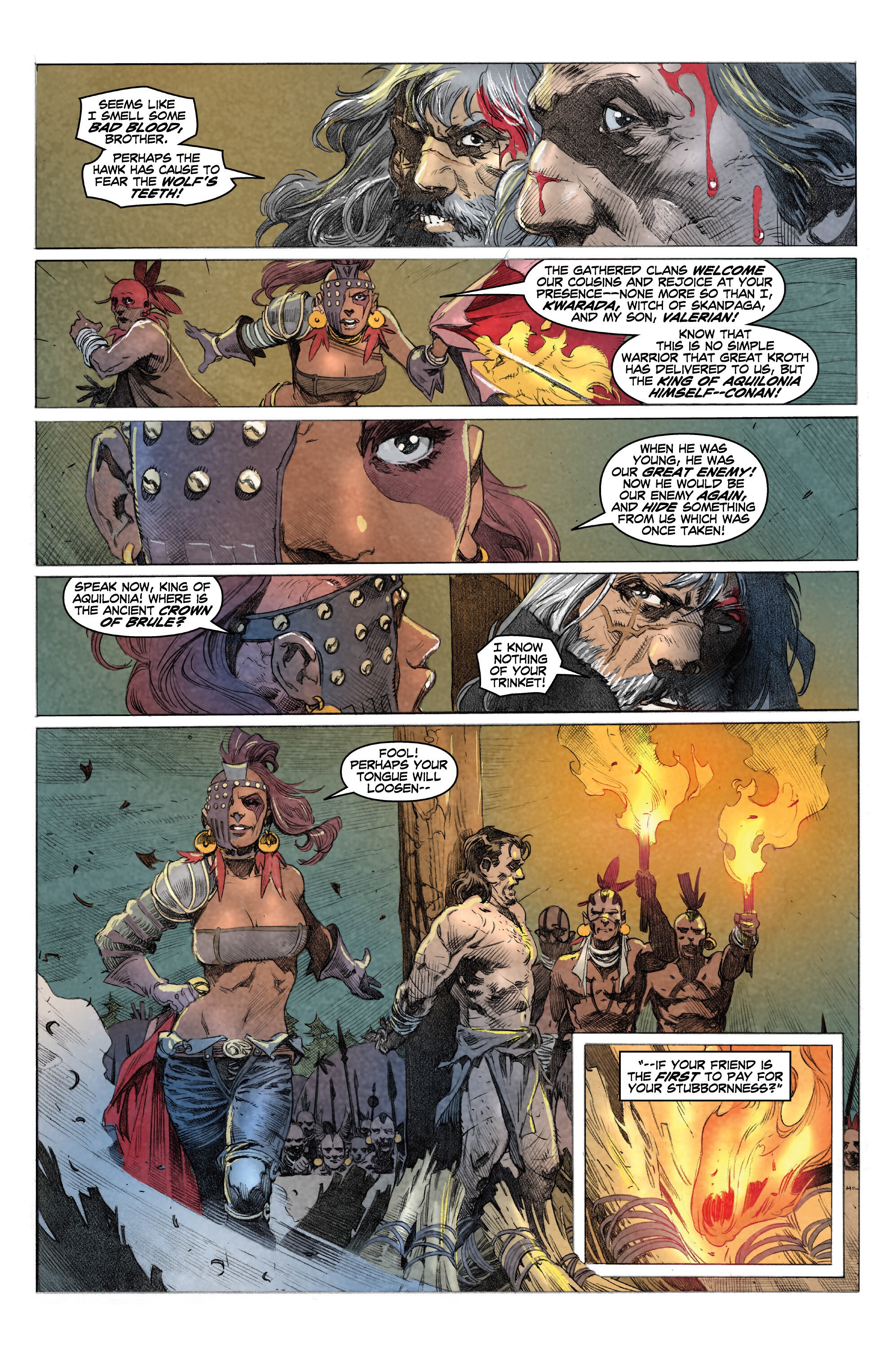Read online King Conan Chronicles Epic Collection comic -  Issue # Wolves And Dragons (Part 4) - 16