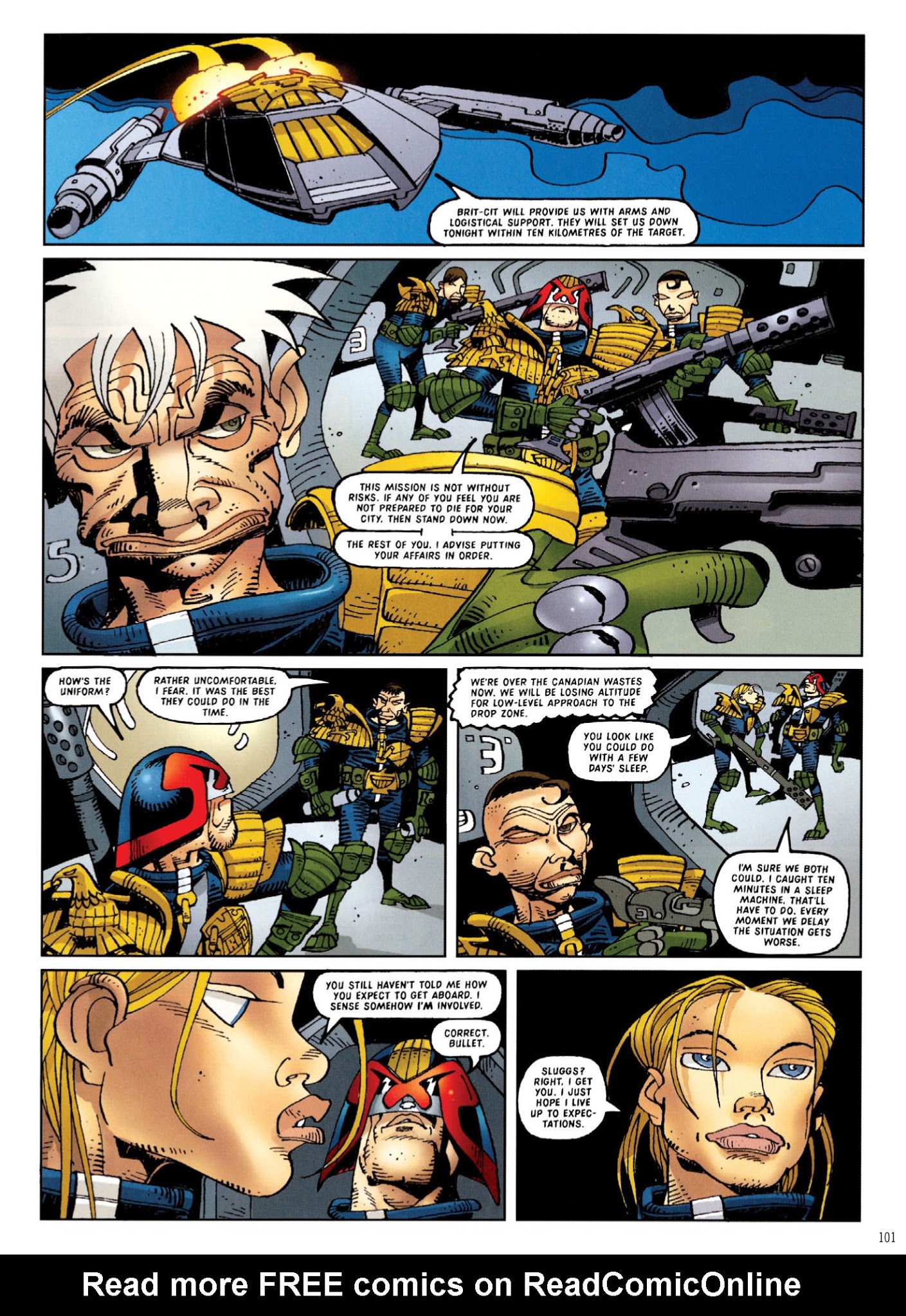 Read online Judge Dredd: The Complete Case Files comic -  Issue # TPB 30 - 103