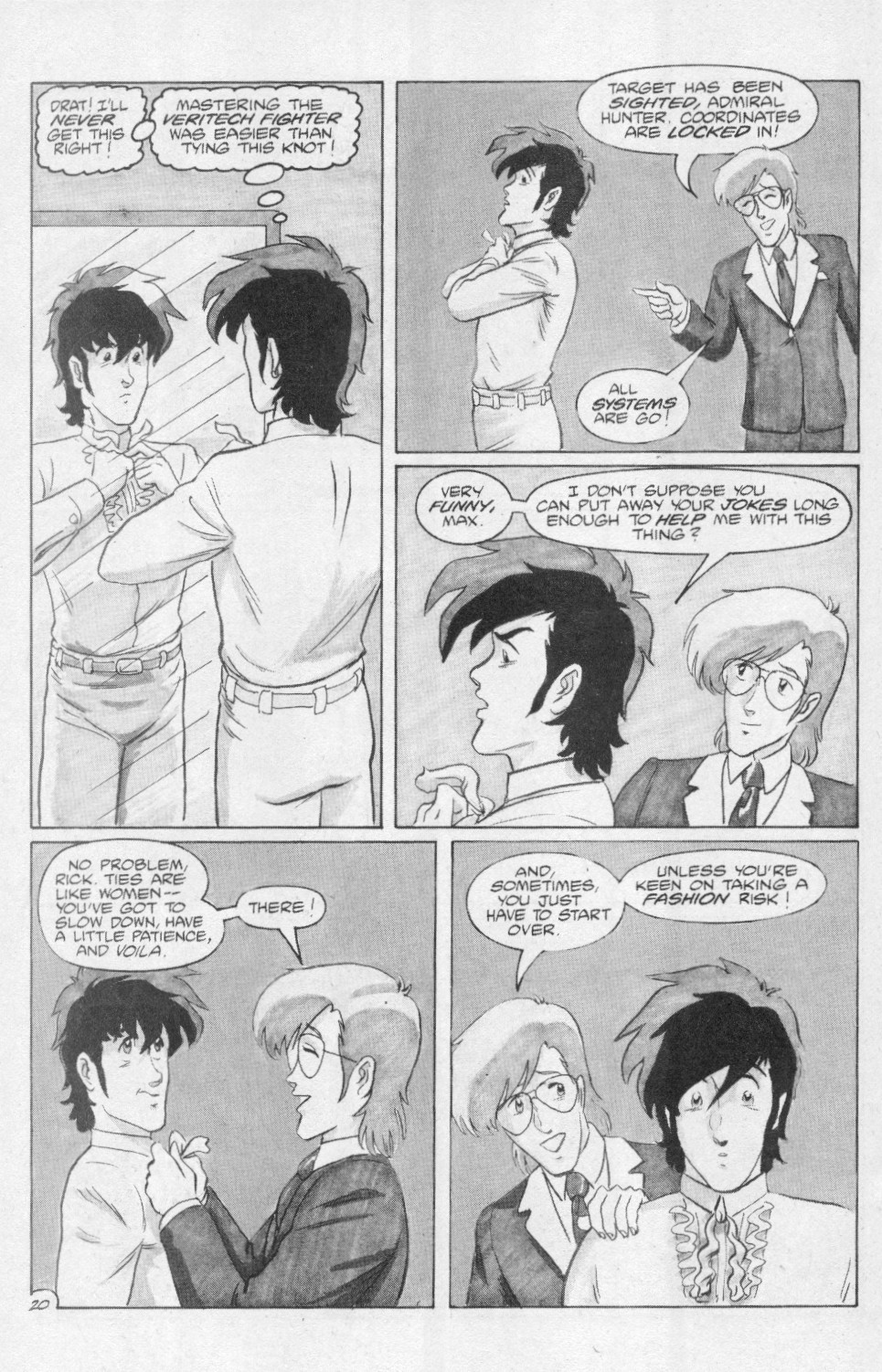 Read online Robotech II: The Sentinels comic -  Issue # _Wedding Special 1 - 22