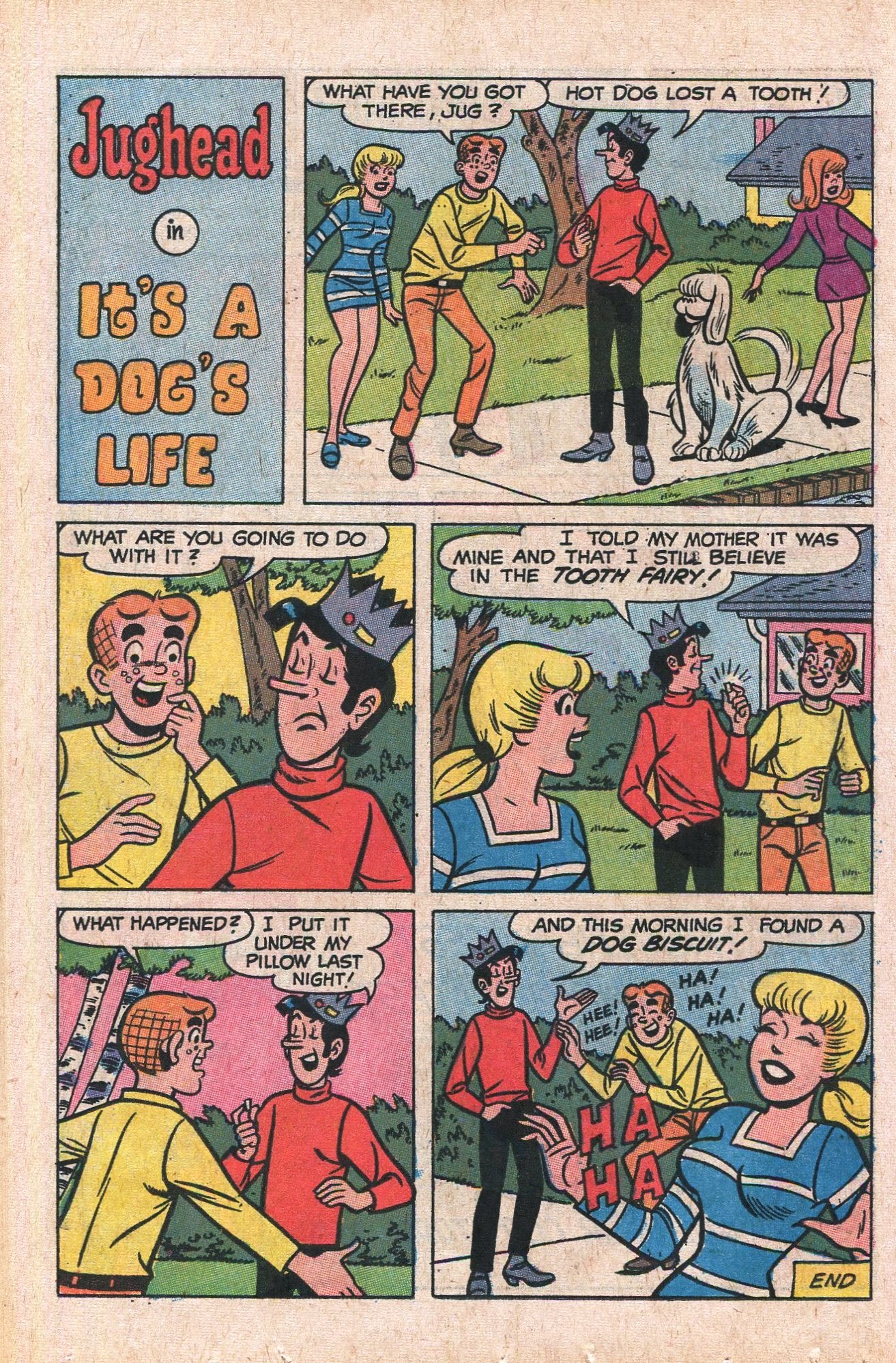 Read online Jughead's Jokes comic -  Issue #12 - 40