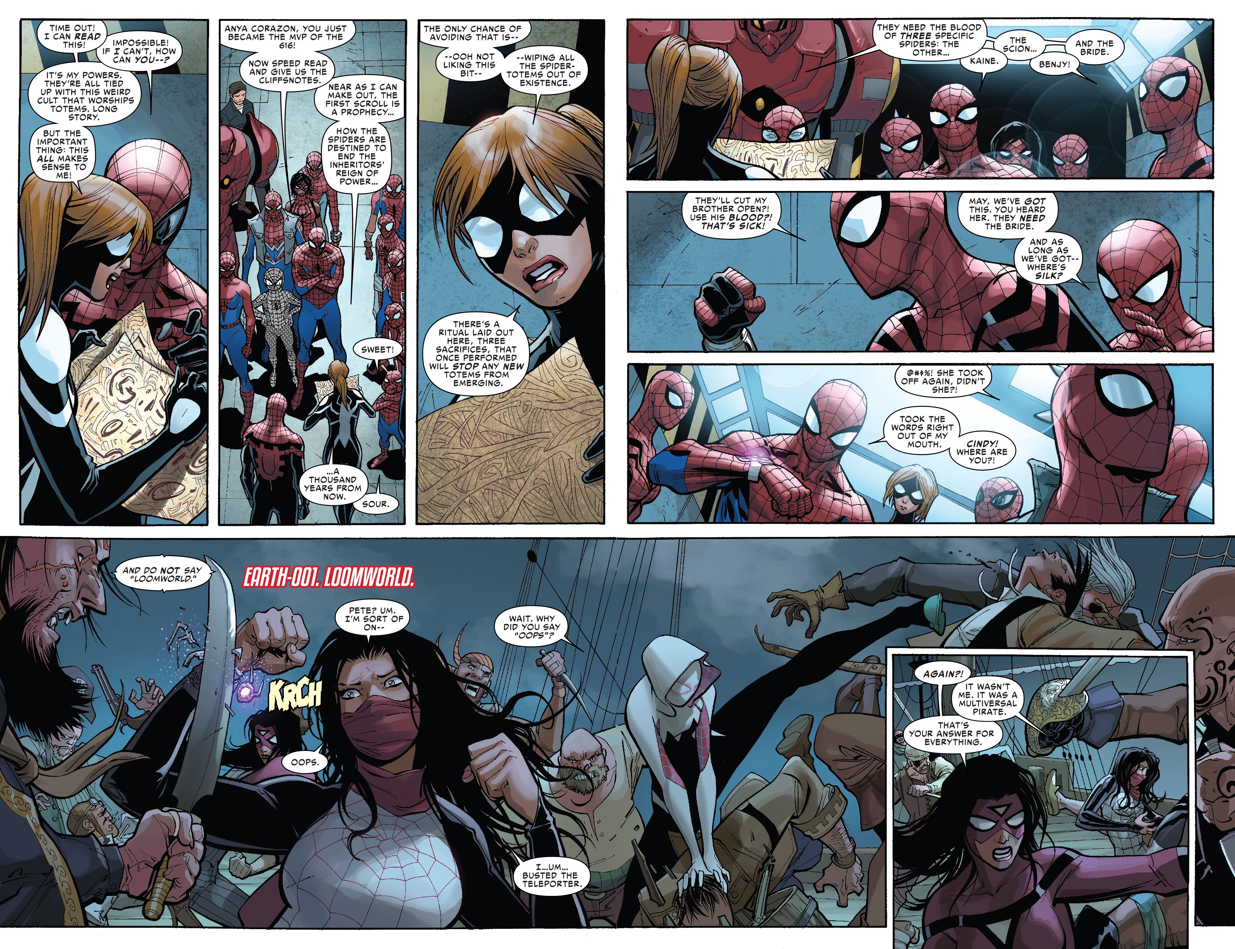 Read online Spider-Verse/Spider-Geddon Omnibus comic -  Issue # TPB (Part 6) - 100